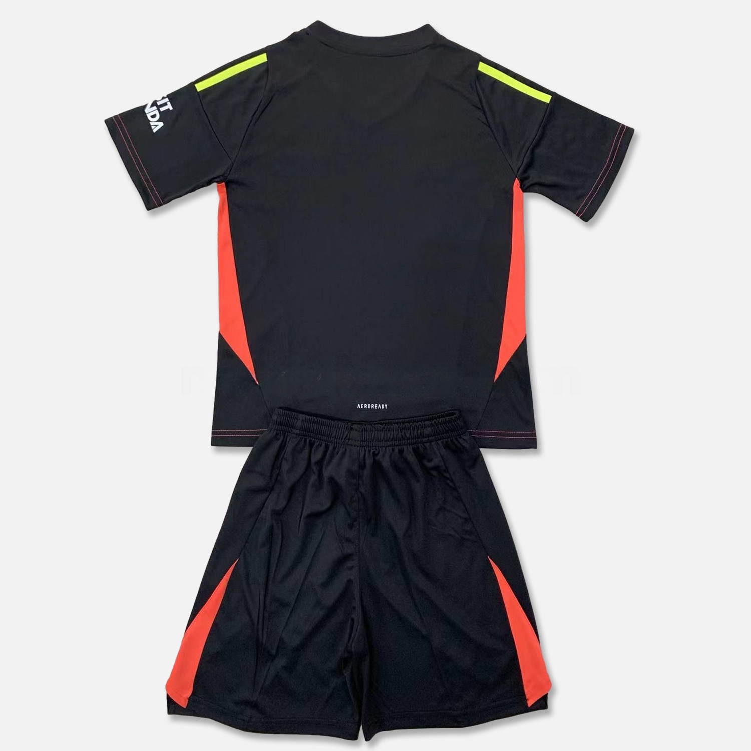 Arsenal 24-25 Black Goalkeeper Men's Adult Jersey Set - Fans Version - Unitedfutballjersey