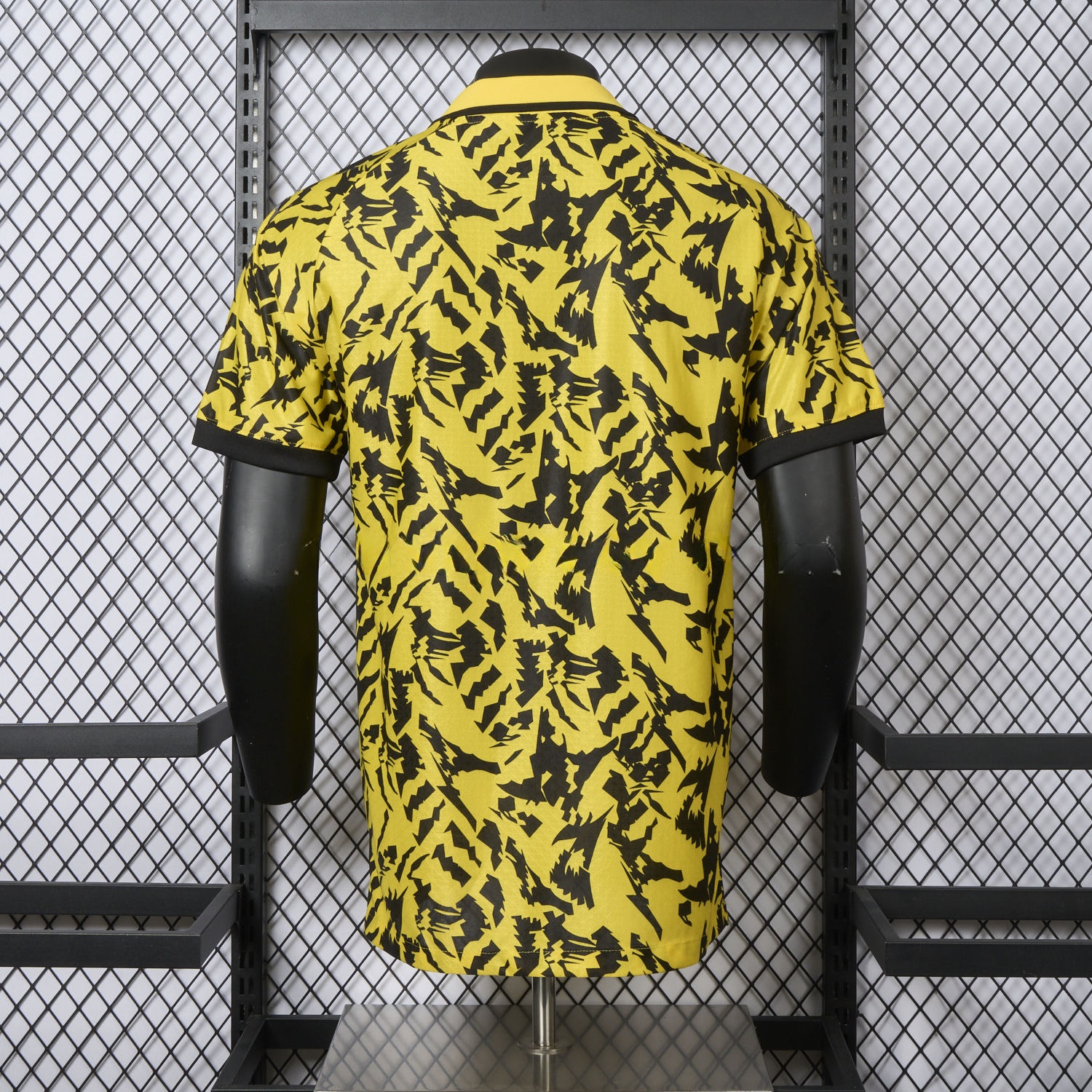 Dortmund 25-26 Black Disordered Texture Yellow Special Jersey - Player Version - Unitedfutballjersey