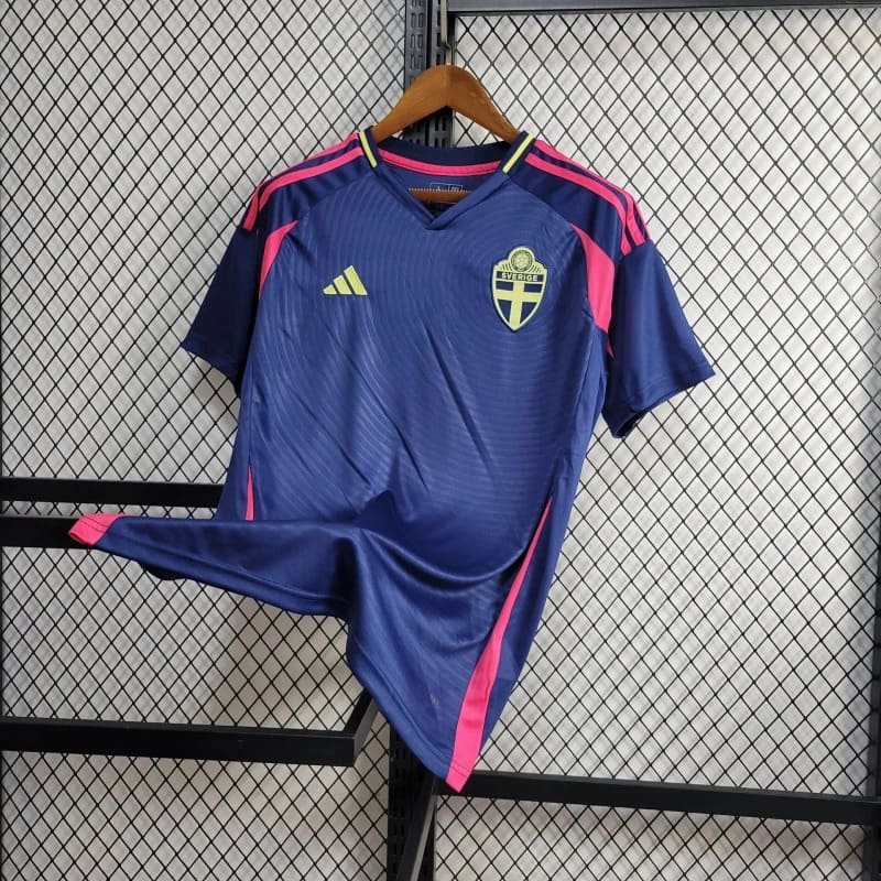 Sweden 2024 Away Jersey - Fans Version - Unitedfutballjersey