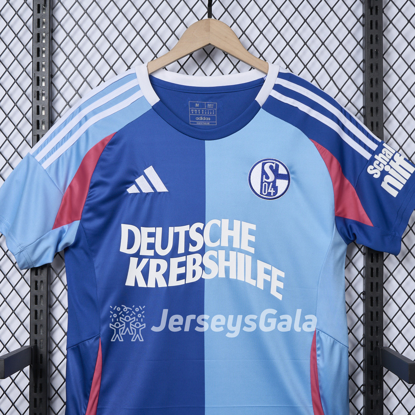 Schalke 04 24-25 German Cancer Aid Special Jersey - Fans Version - Unitedfutballjersey