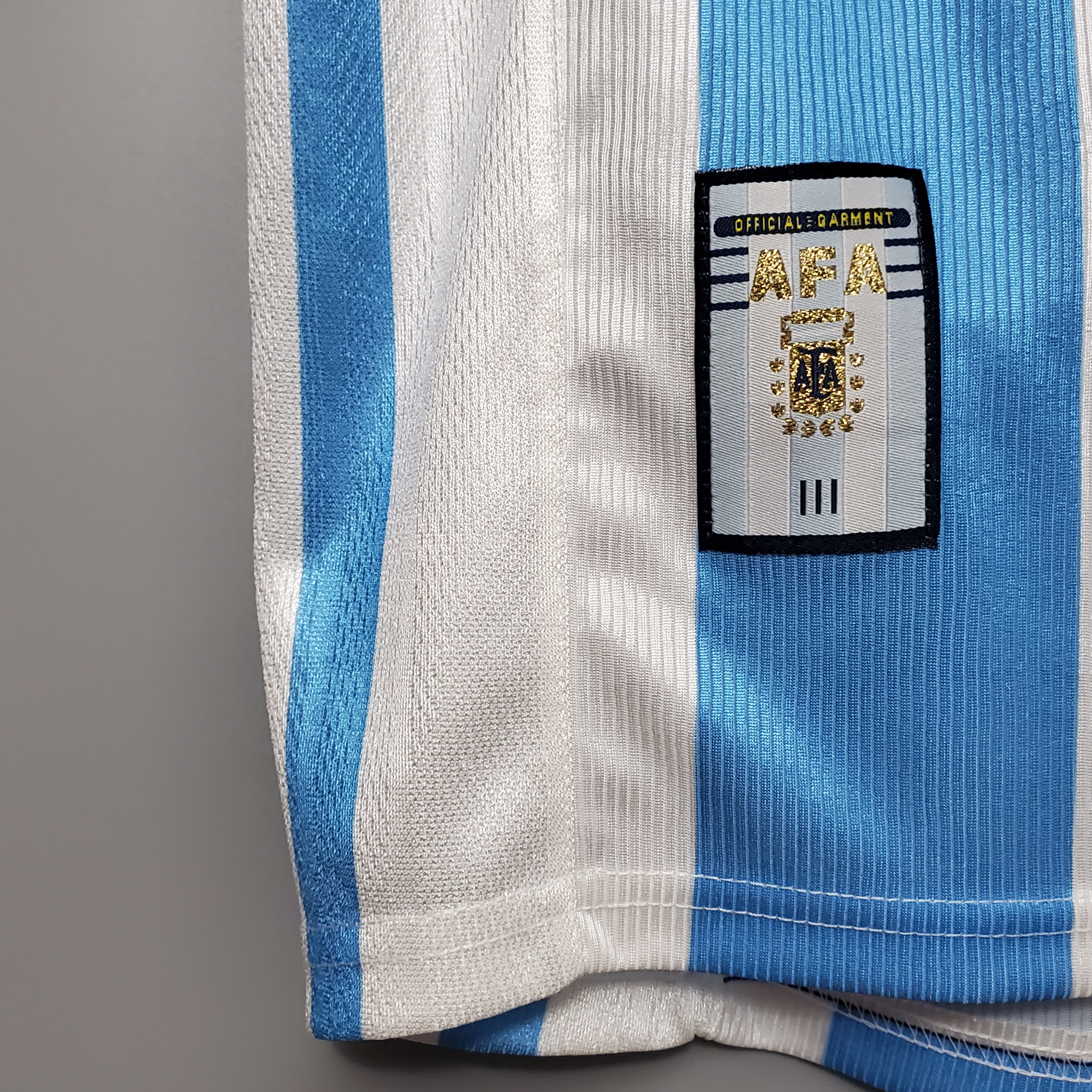 Retro Argentina 1998 Home Stadium Jersey - Unitedfutballjersey