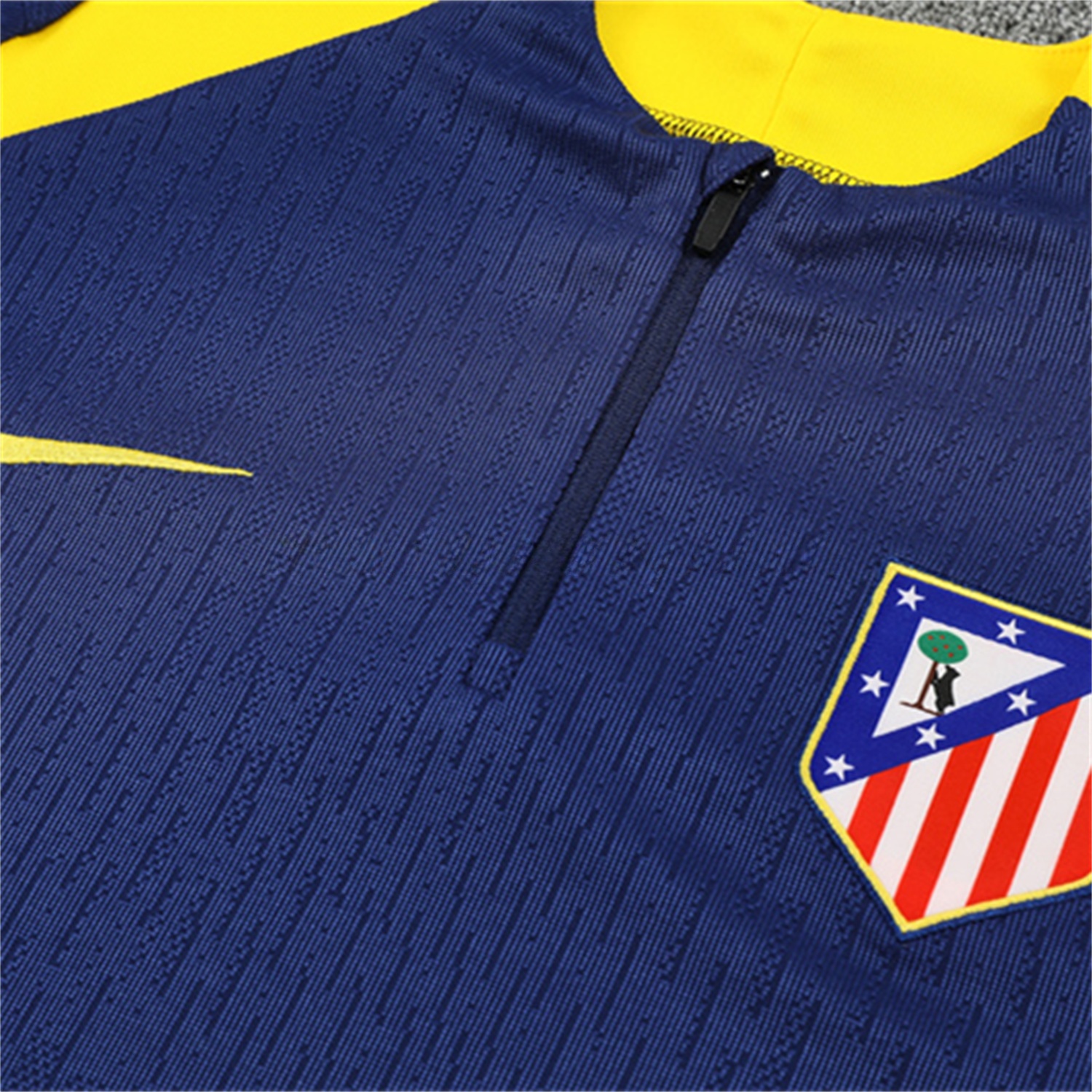 Atletico Madrid 25-26 Kid Long Sleeves Training Set - Royal Blue Top & Royal Blue Pants - Unitedfutballjersey