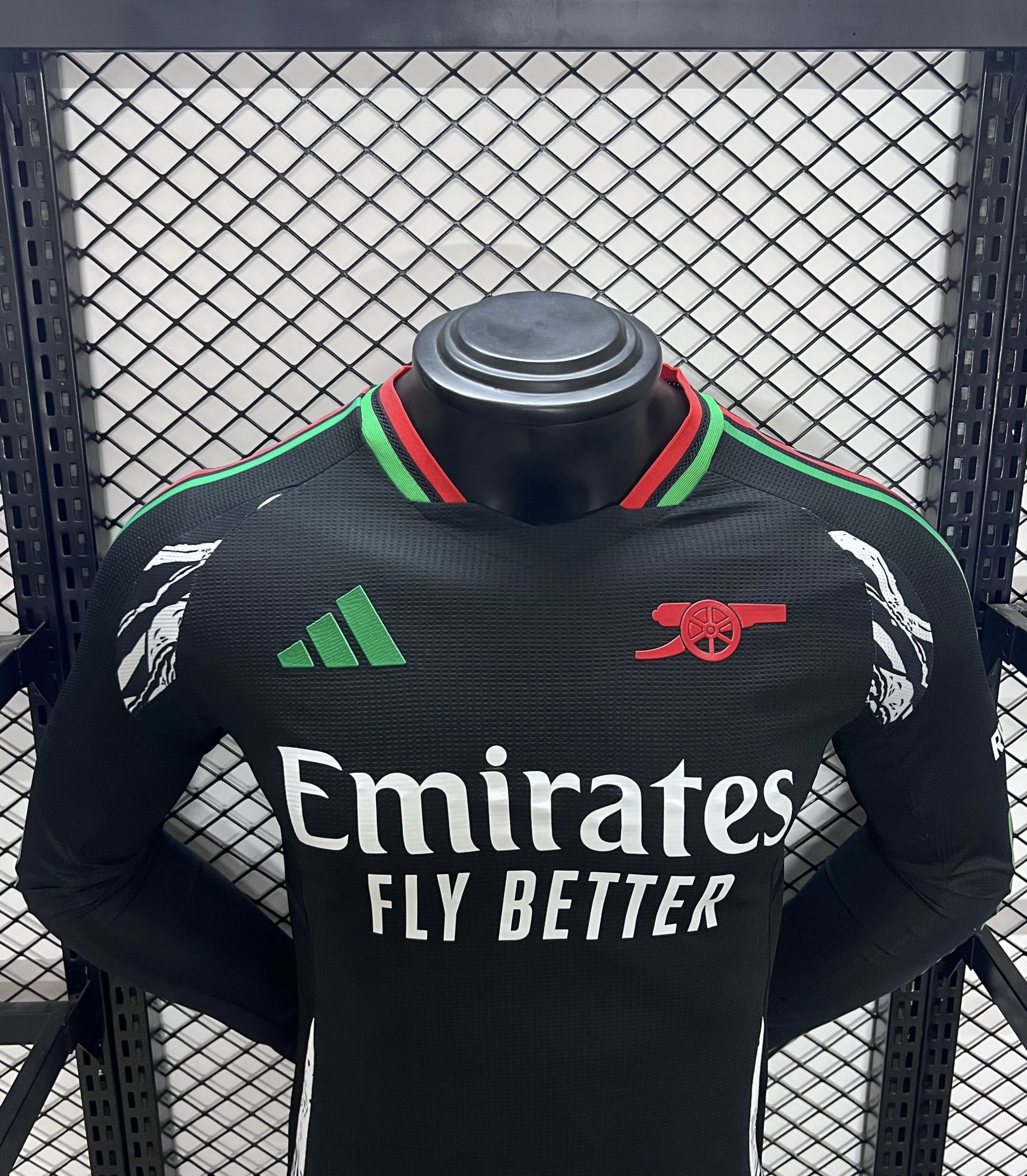 Arsenal 24-25 Away Long Sleeve Jersey - Player Version - Unitedfutballjersey