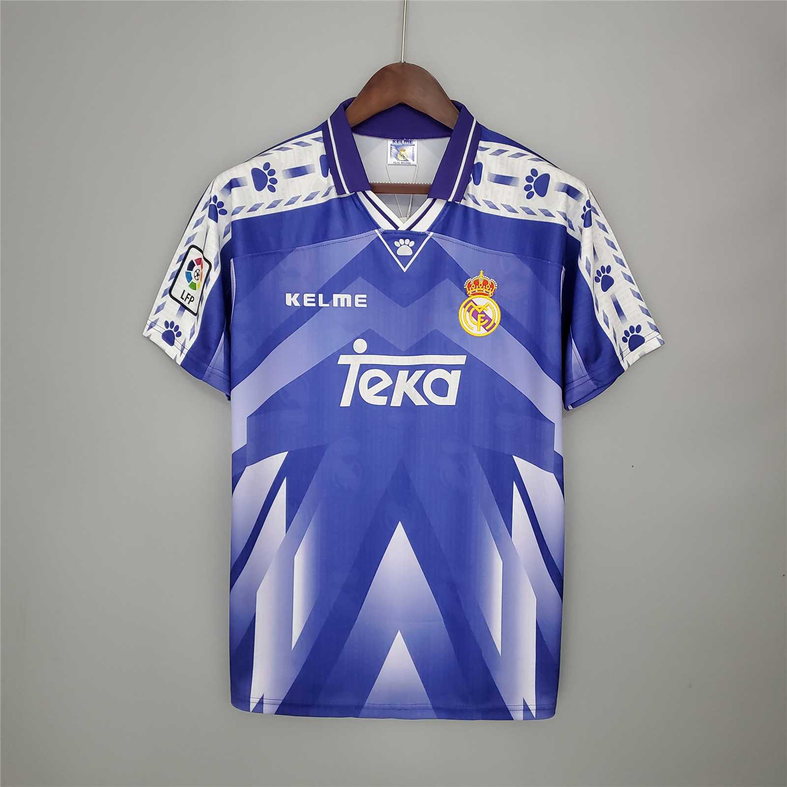 Real Madrid Retro 96-97 Away Jersey - Unitedfutballjersey