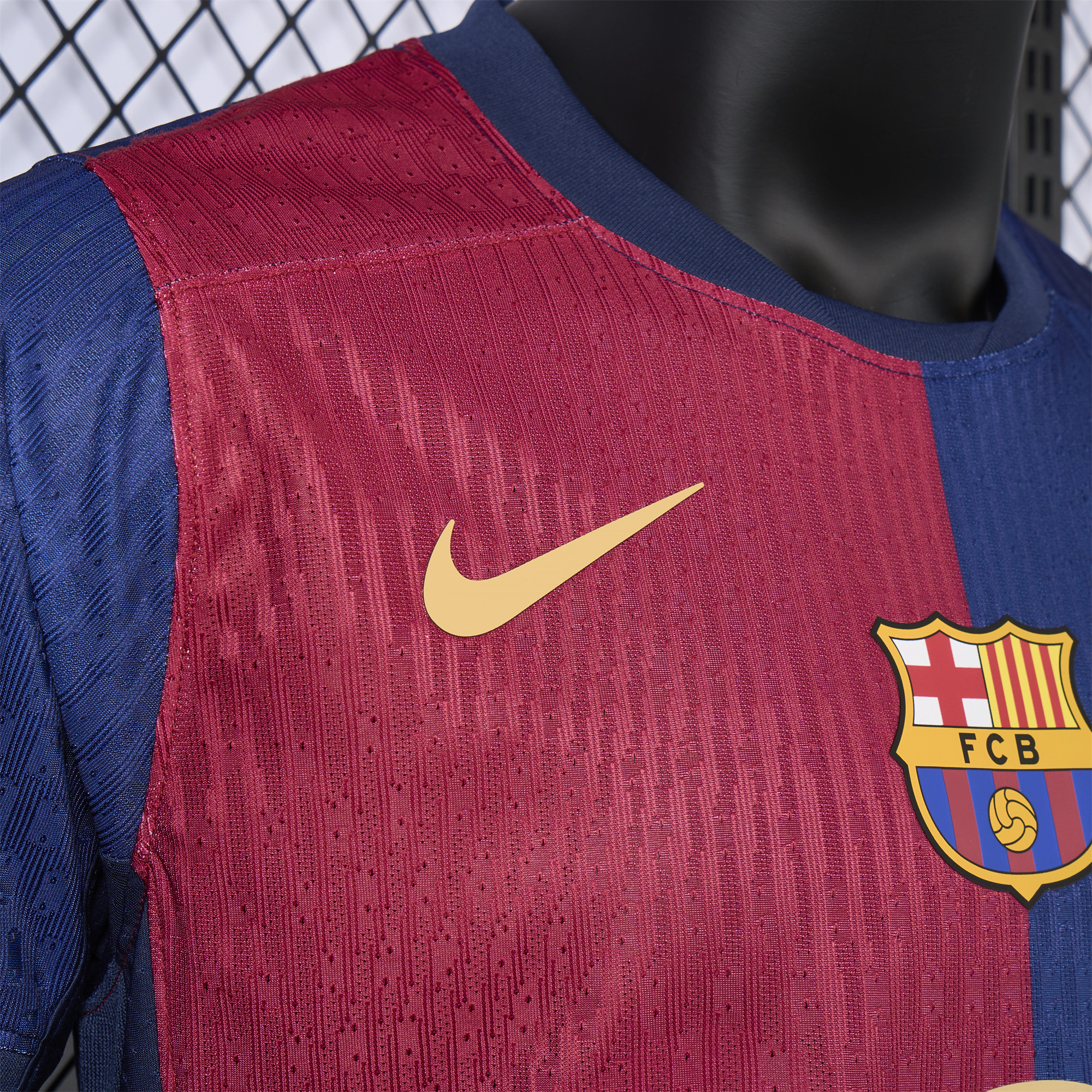 Barcelona 24-25 Supercopa Jersey with Big Logo - Player Version - Unitedfutballjersey