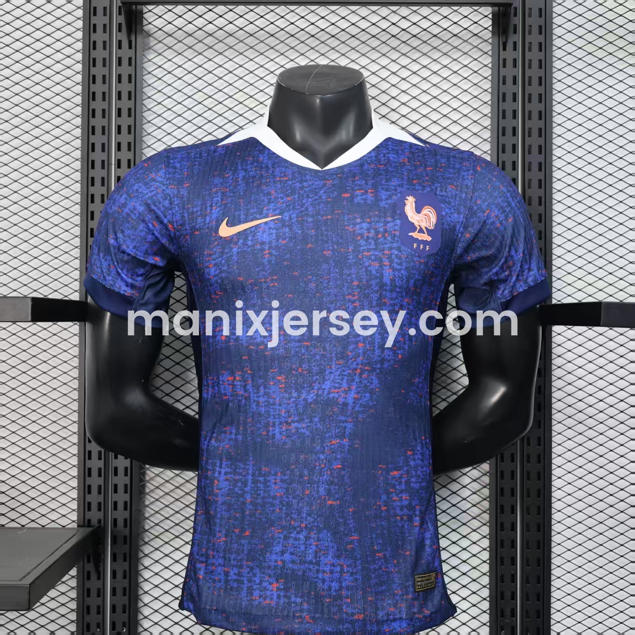 France 2025 Women's Team Home Jersey - Men's Player Version - Unitedfutballjersey