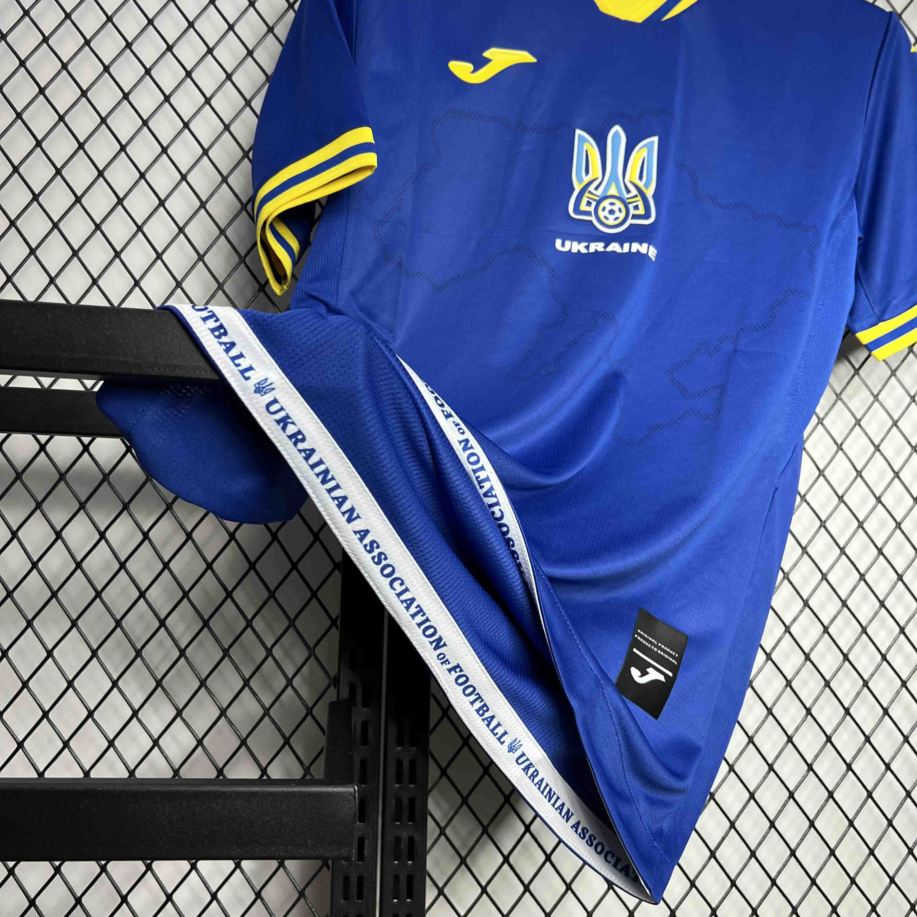Ukraine 2024 Away Jersey - Fans Version - Unitedfutballjersey