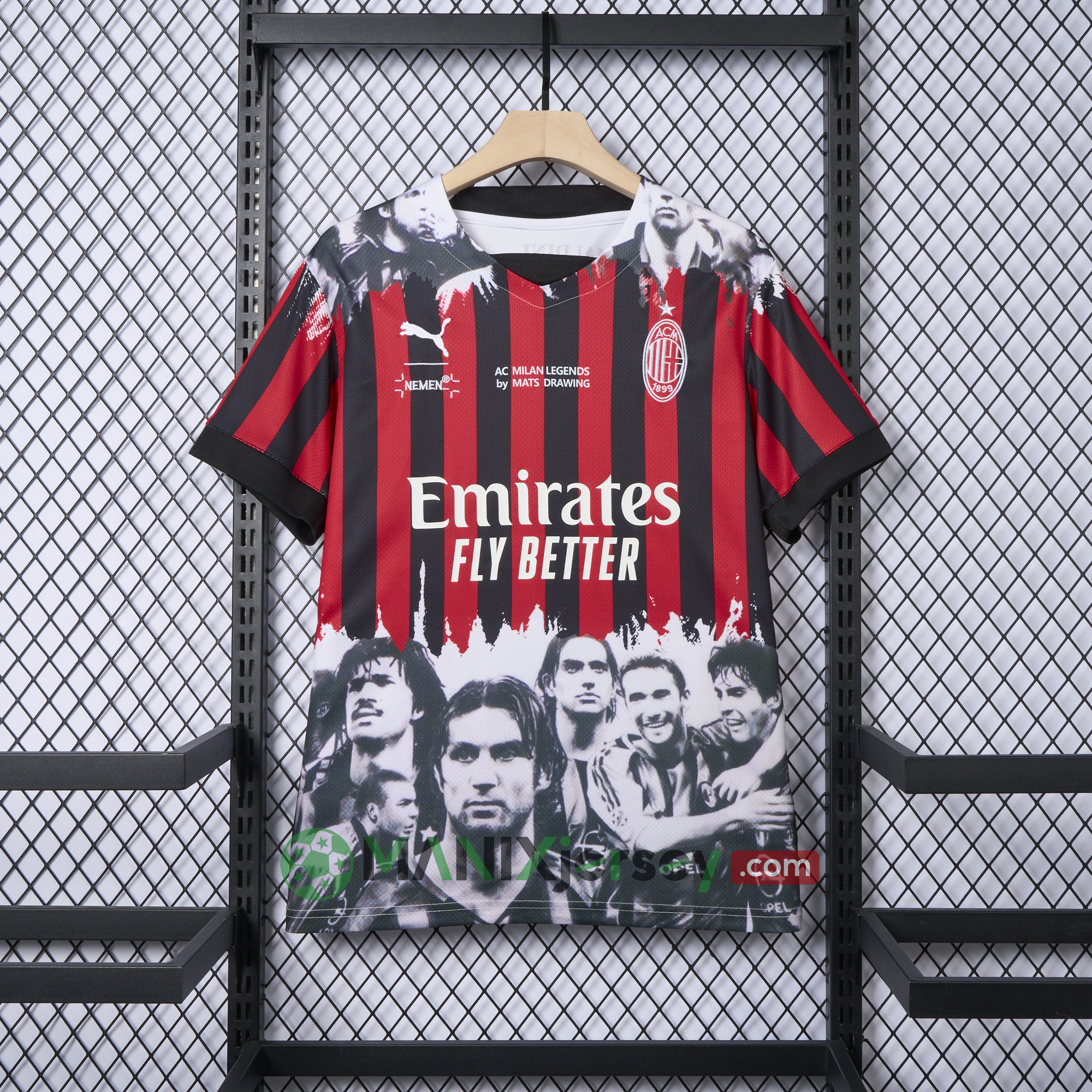 Retro AC Milan 22-23 Legendary Stars Special Edition Jersey - Fans Version - Unitedfutballjersey