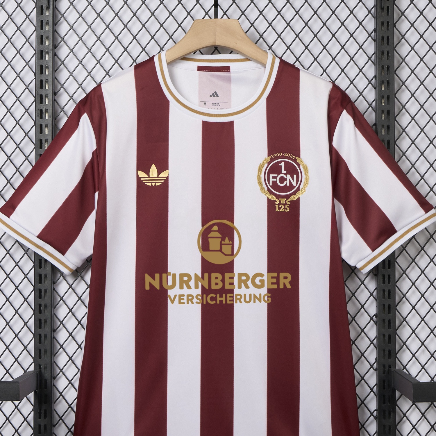 Nürnberg 24-25 125-Year Anniversary Jersey With Sponsors - Fans Version - Unitedfutballjersey