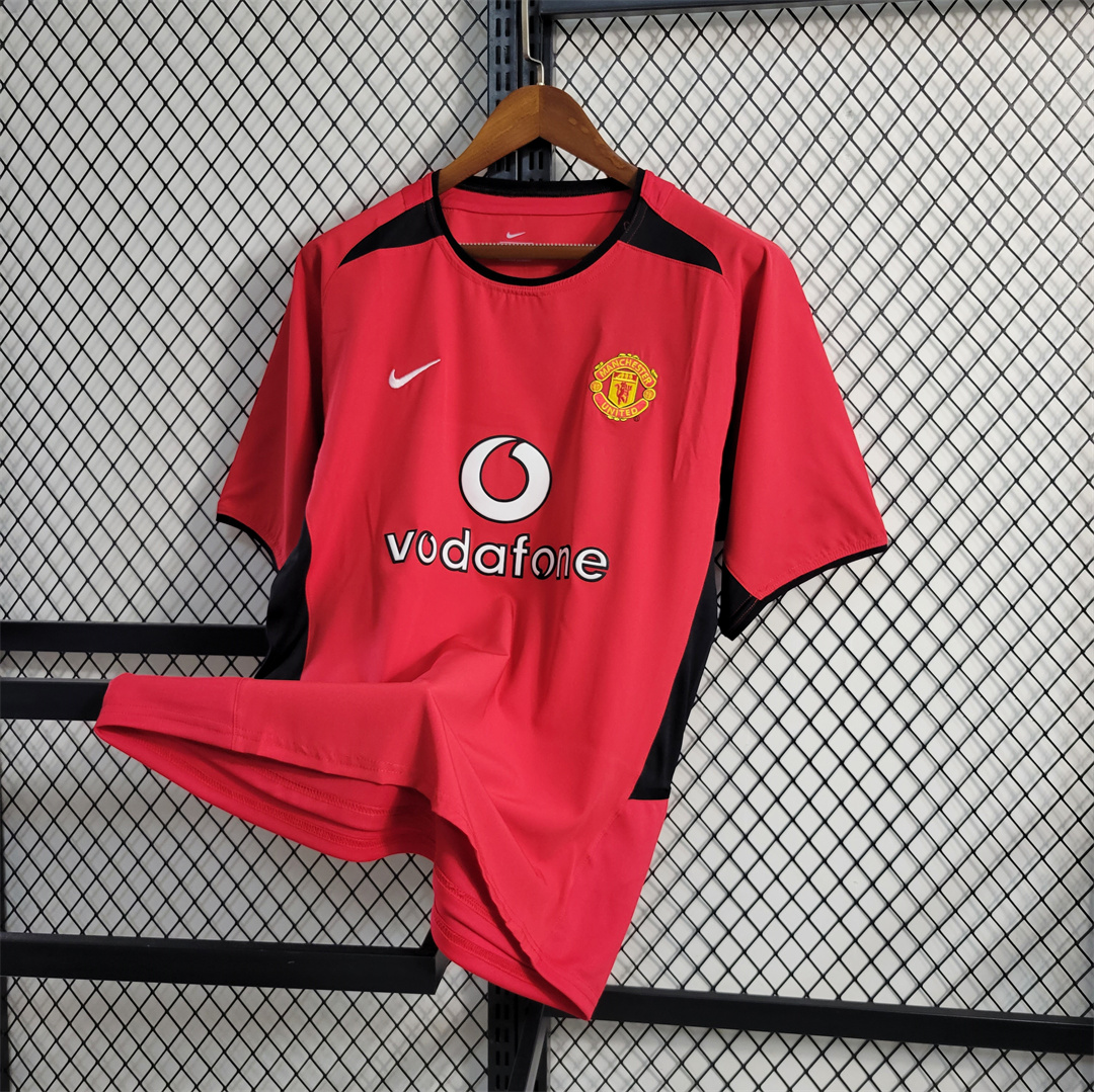 Retro Manchester United 02-04 Home Jersey - Unitedfutballjersey