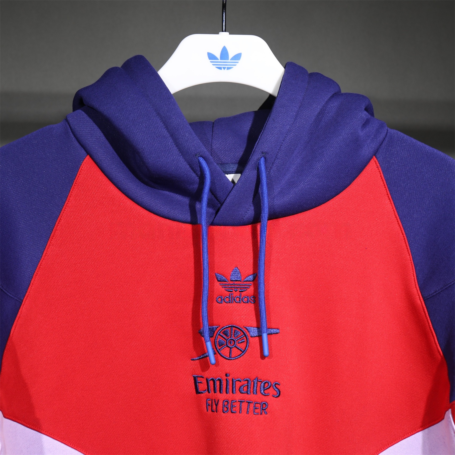 Arsenal 2025 Fleece-Lined Training Hoodie Set - Purple & Red Hoodie + Pants - Unitedfutballjersey