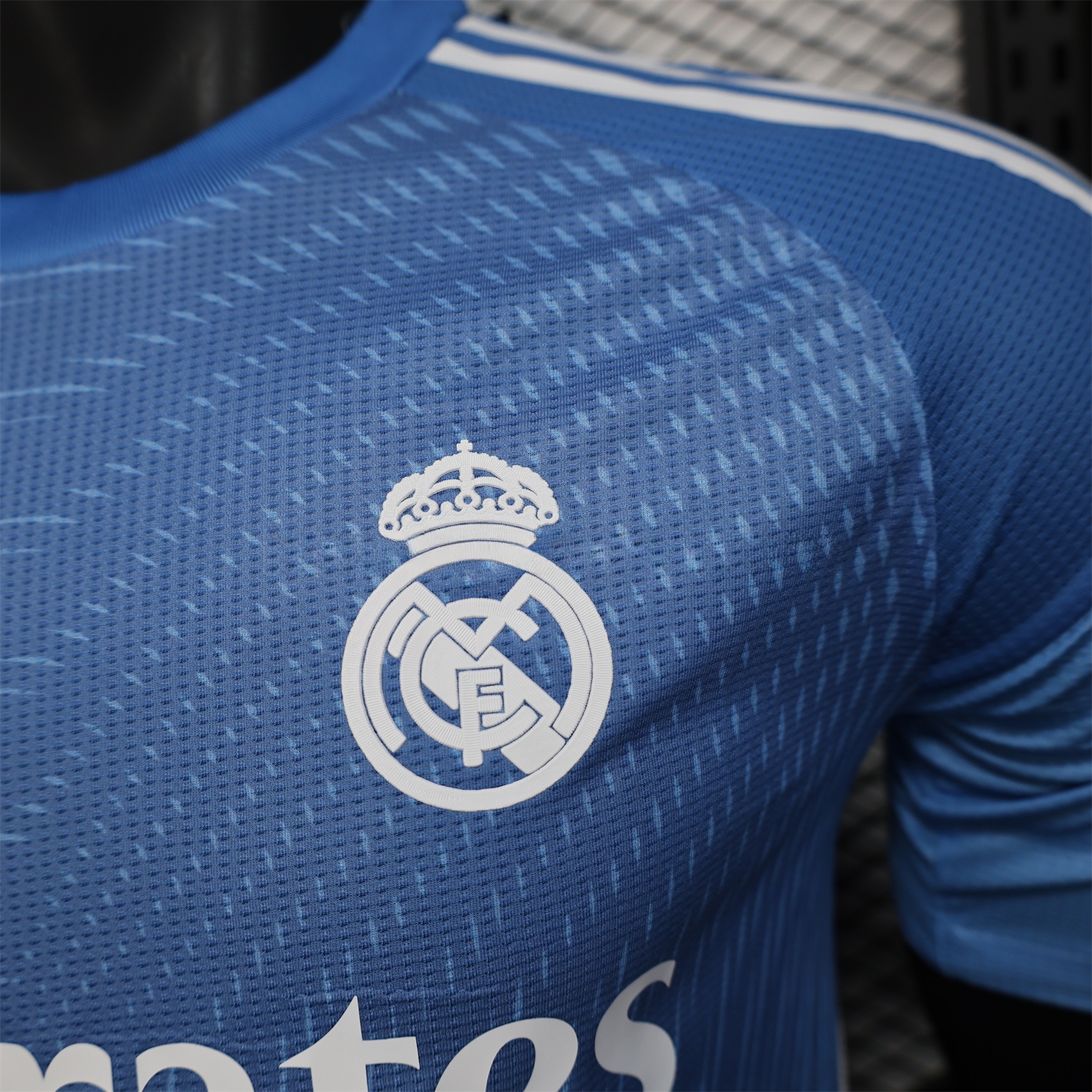 Real Madrid 25-26 Blue Goalkeeper Jersey - Player Version - Unitedfutballjersey