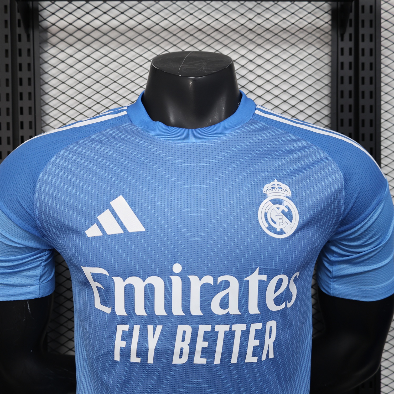 Real Madrid 25-26 Blue Goalkeeper Jersey - Player Version - Unitedfutballjersey