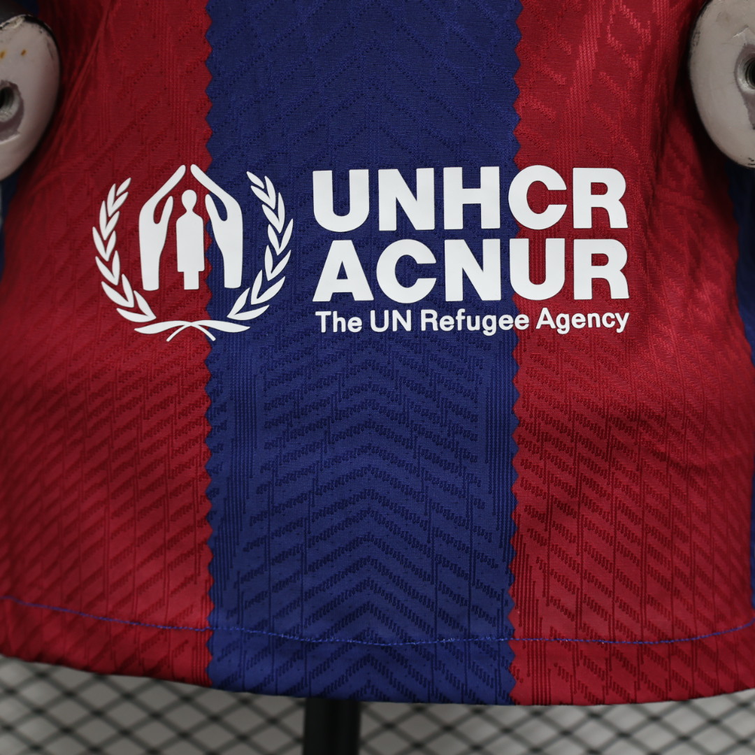 Barcelona X RS Iconic Tongue Jersey - Player Version - Unitedfutballjersey