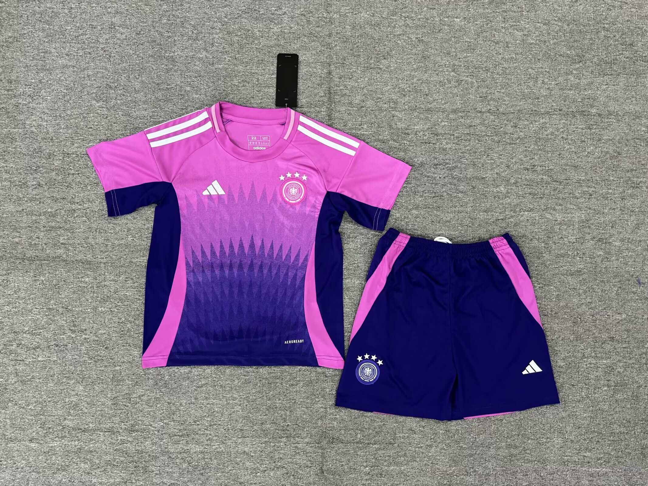 Germany 2024 Away Stadium Kids Kit - Unitedfutballjersey
