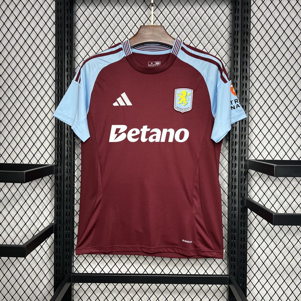 Aston Villa 24-25 Home Stadium Jersey - Fans Version - Unitedfutballjersey