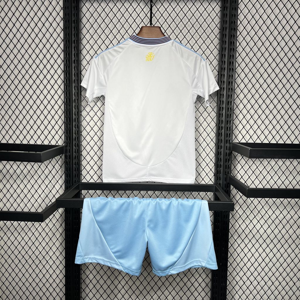 Aston Villa 24-25 Away Kids Kit - Unitedfutballjersey