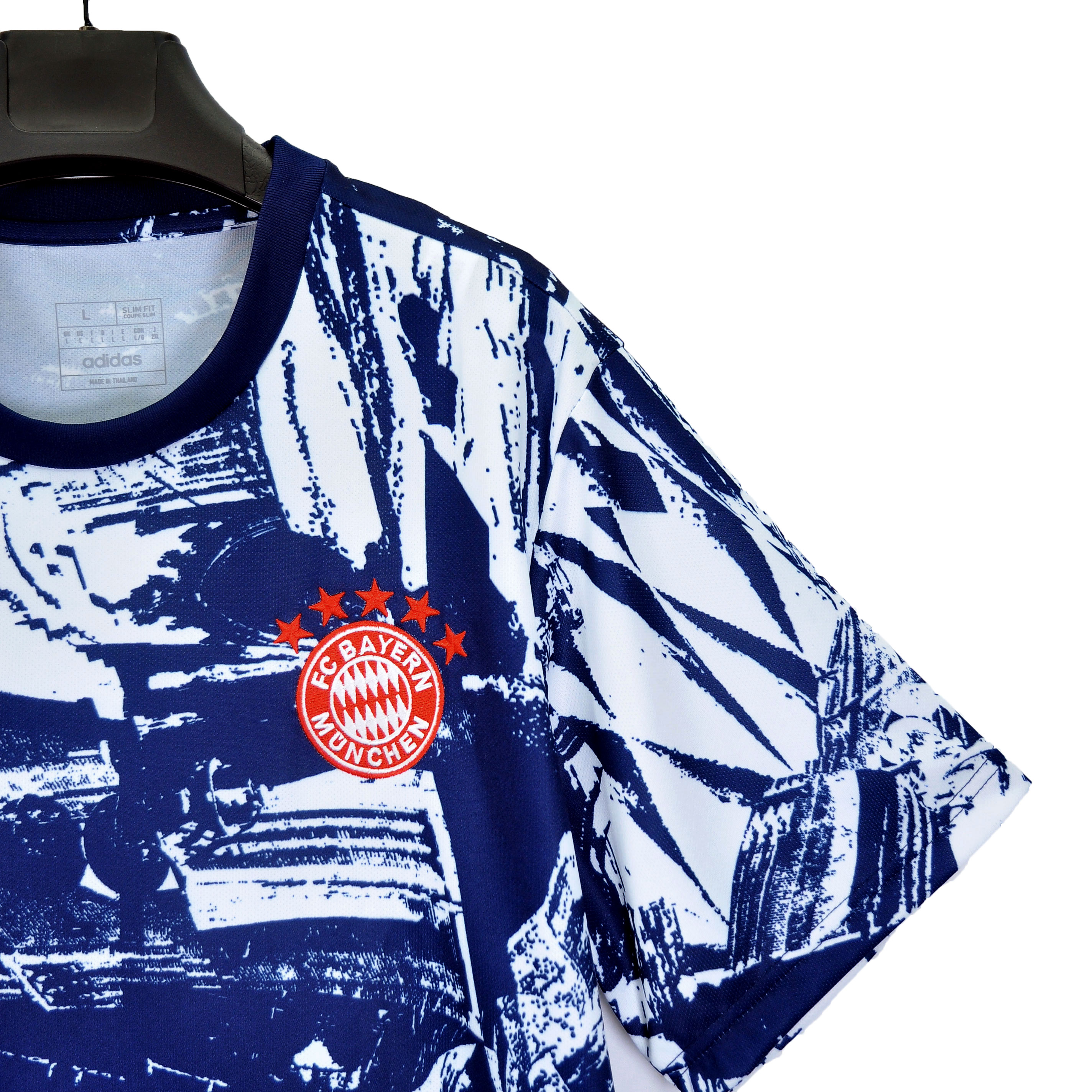 Bayern Munich 23-24 Blue Training Jersey - Fans Version - Unitedfutballjersey