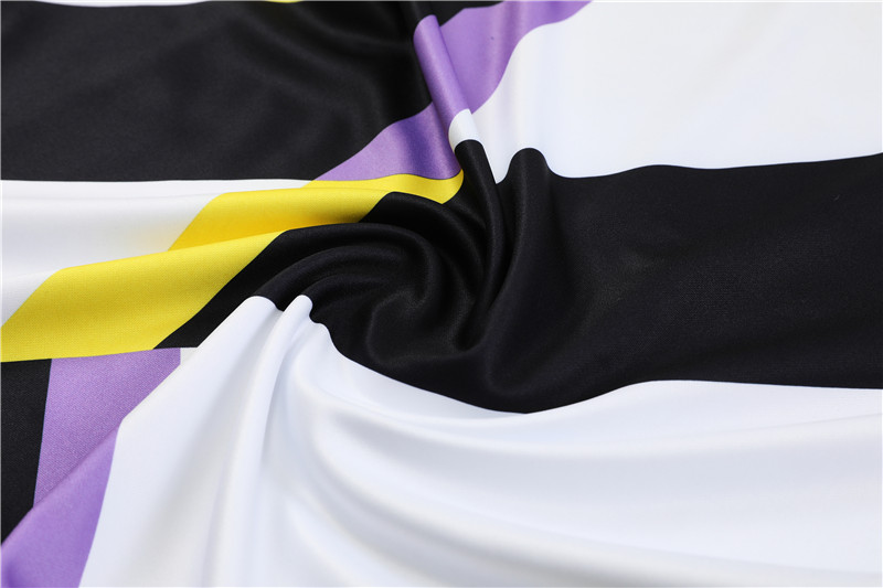 Real Madrid 23-24 Long Sleeve Training Set -White and Black - Unitedfutballjersey