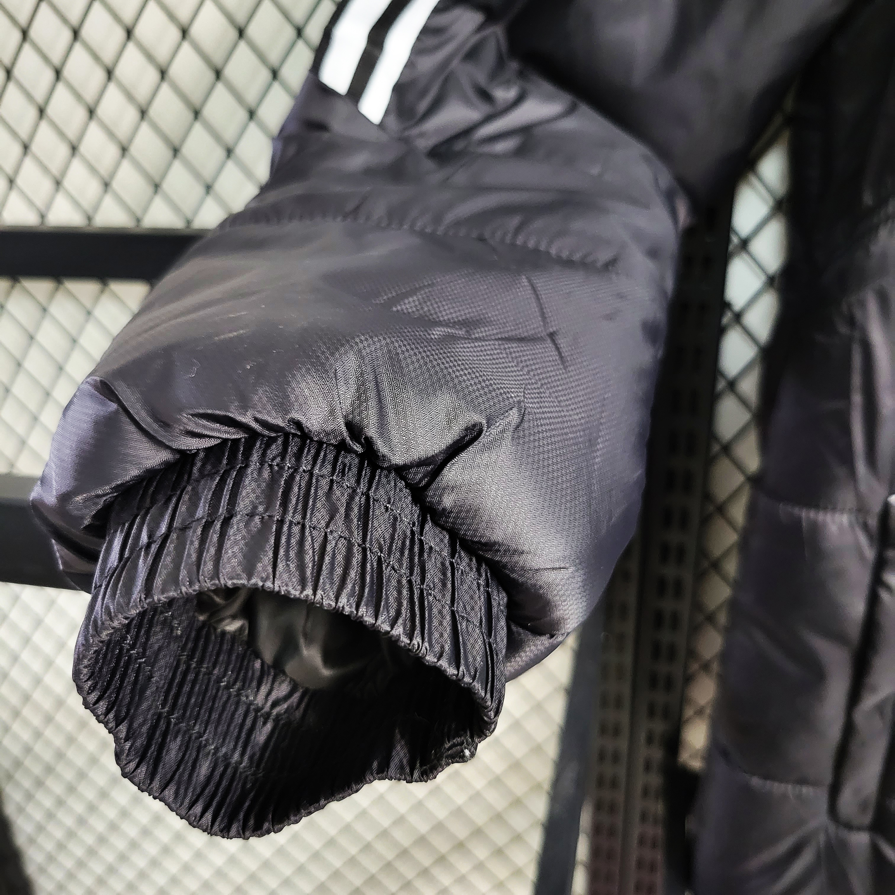 Flamengo 23-24 Men's Hooded Thermal Cotton Jacket - Black - Unitedfutballjersey