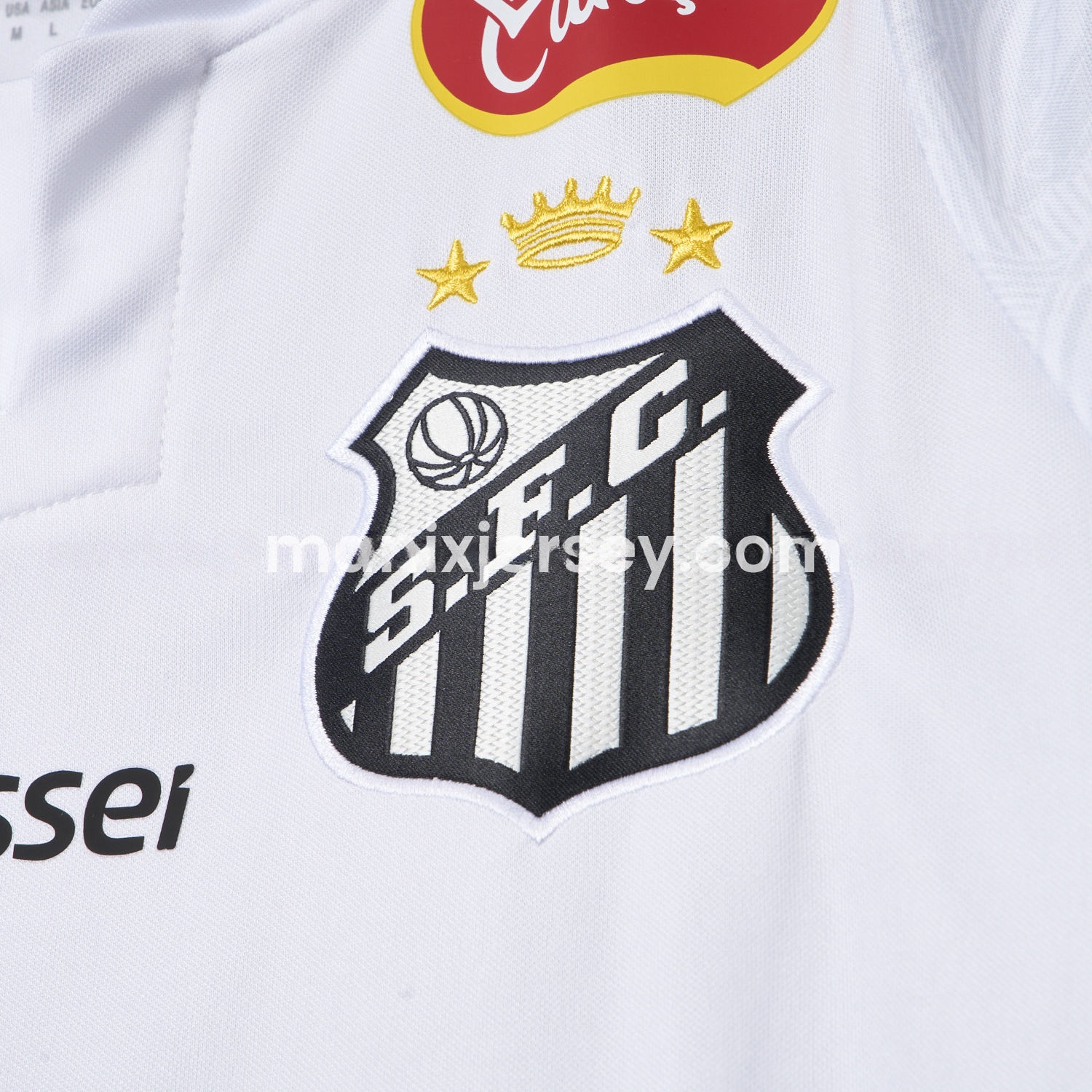 Santos 24-25 Home Jersey With Sponsors - Fans Version - Unitedfutballjersey