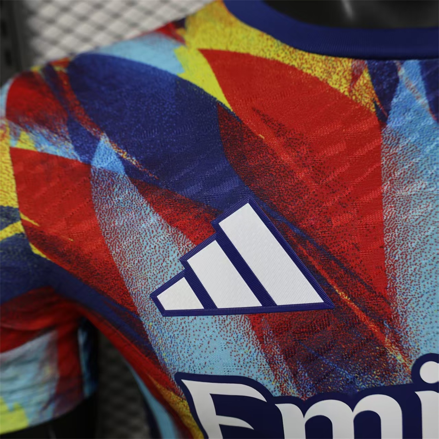 Arsenal 25-26 Colorful Flame Graffiti Pre-match Training Jersey - Player Version - Unitedfutballjersey