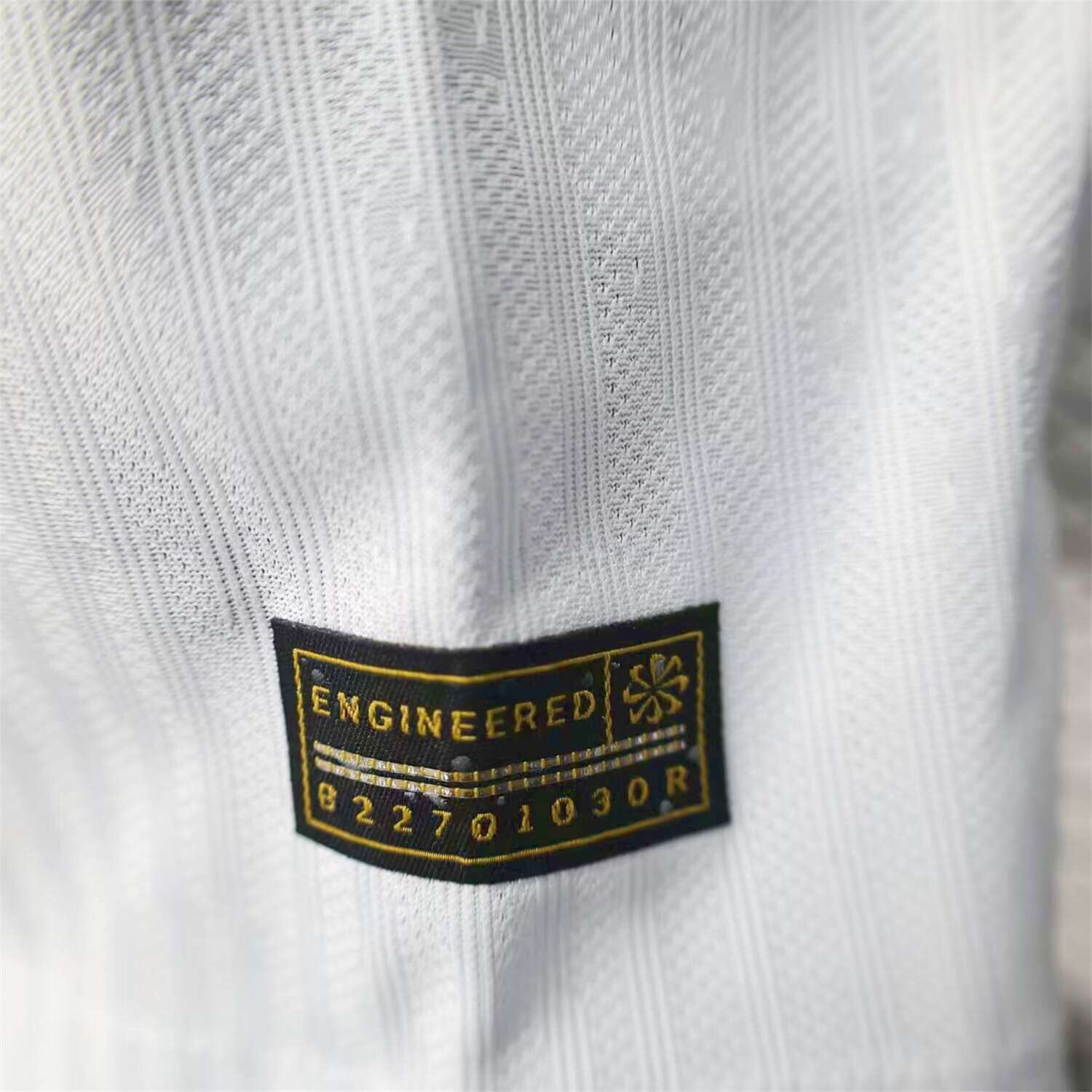 Barcelona 25-26 White Jersey with Red Blue Ink Horizontal Stripes Jersey - Player Version - Unitedfutballjersey