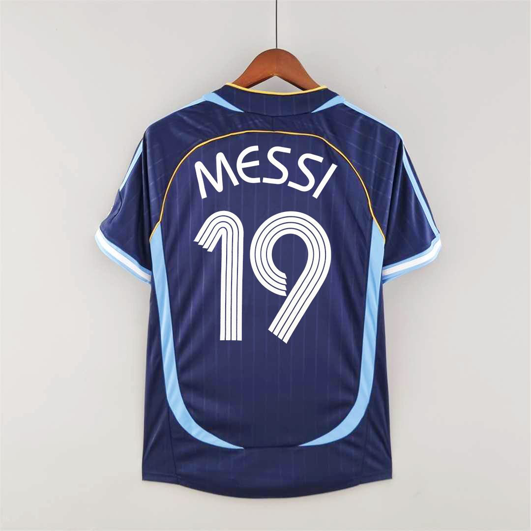 Retro Argentina 2006 Away Stadium Jersey - Unitedfutballjersey