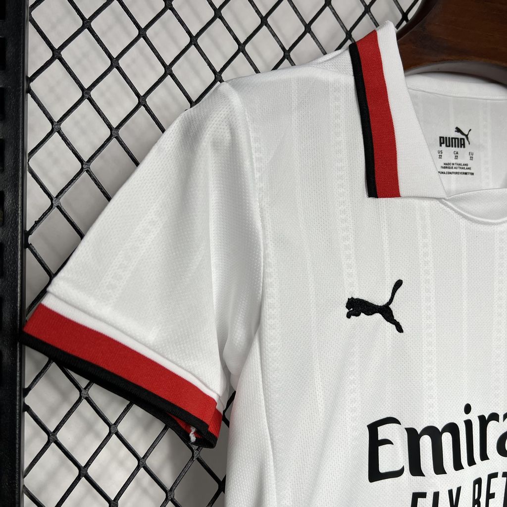 AC Milan 24-25 Away Kids Kit - Unitedfutballjersey