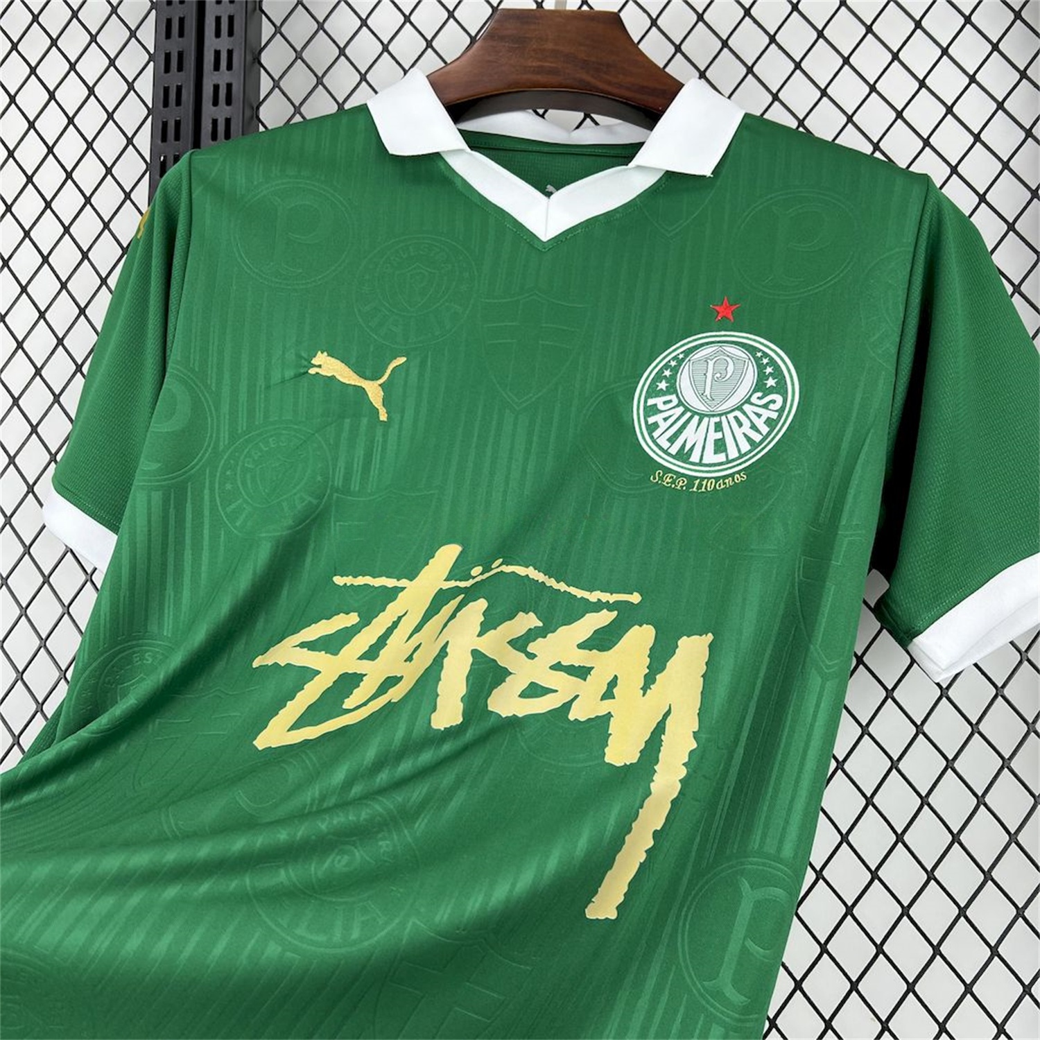 Palmeiras 24-25 X STUSSY Special Edition Jersey - Fans Version - Unitedfutballjersey