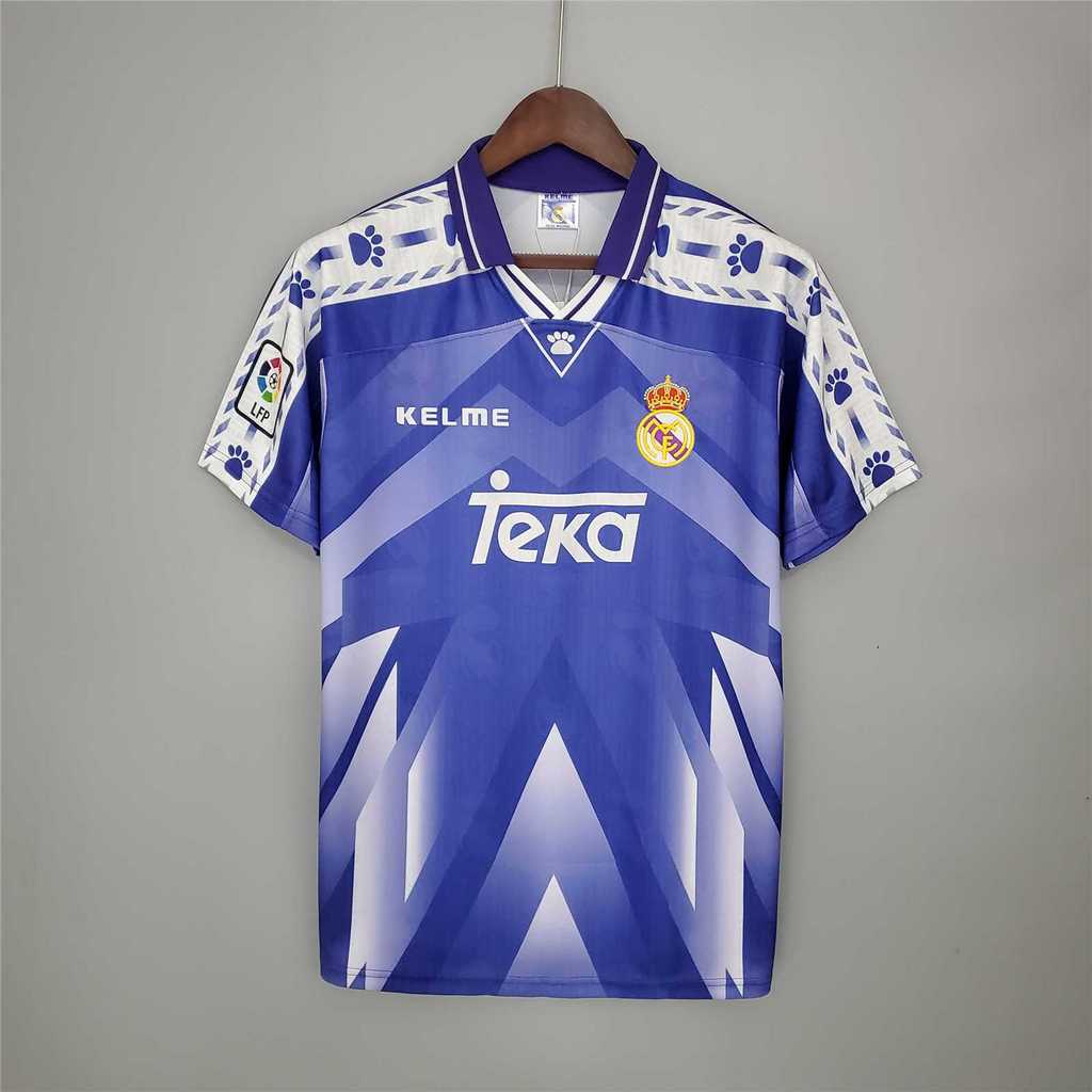 Real Madrid Retro 96-97 Away Jersey - Unitedfutballjersey