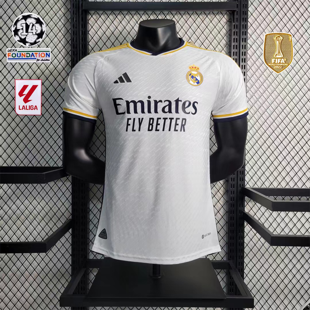 Real Madrid 23-24 Home Stadium Jersey - Player Version - Unitedfutballjersey