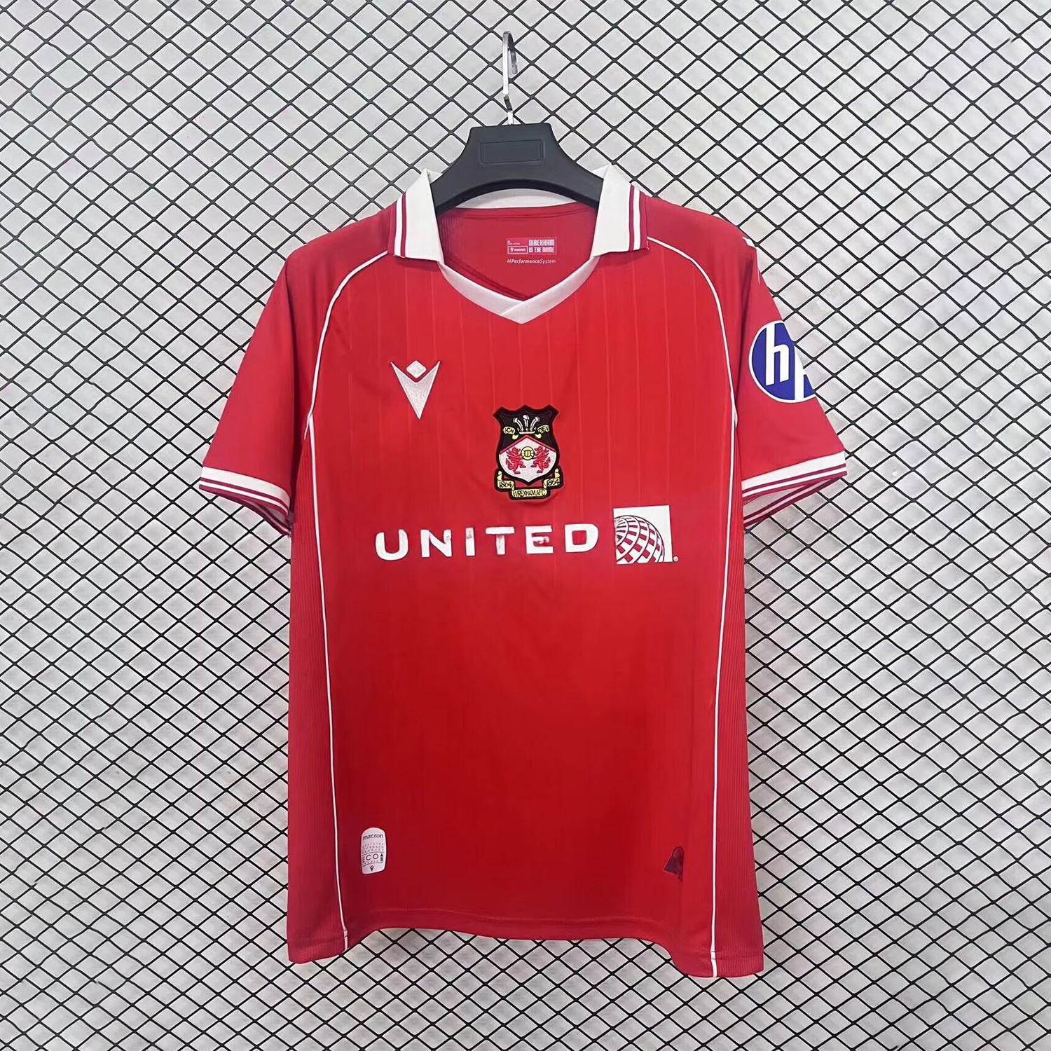 Wrexham 25-26 Home Jersey - Fans Version - Unitedfutballjersey