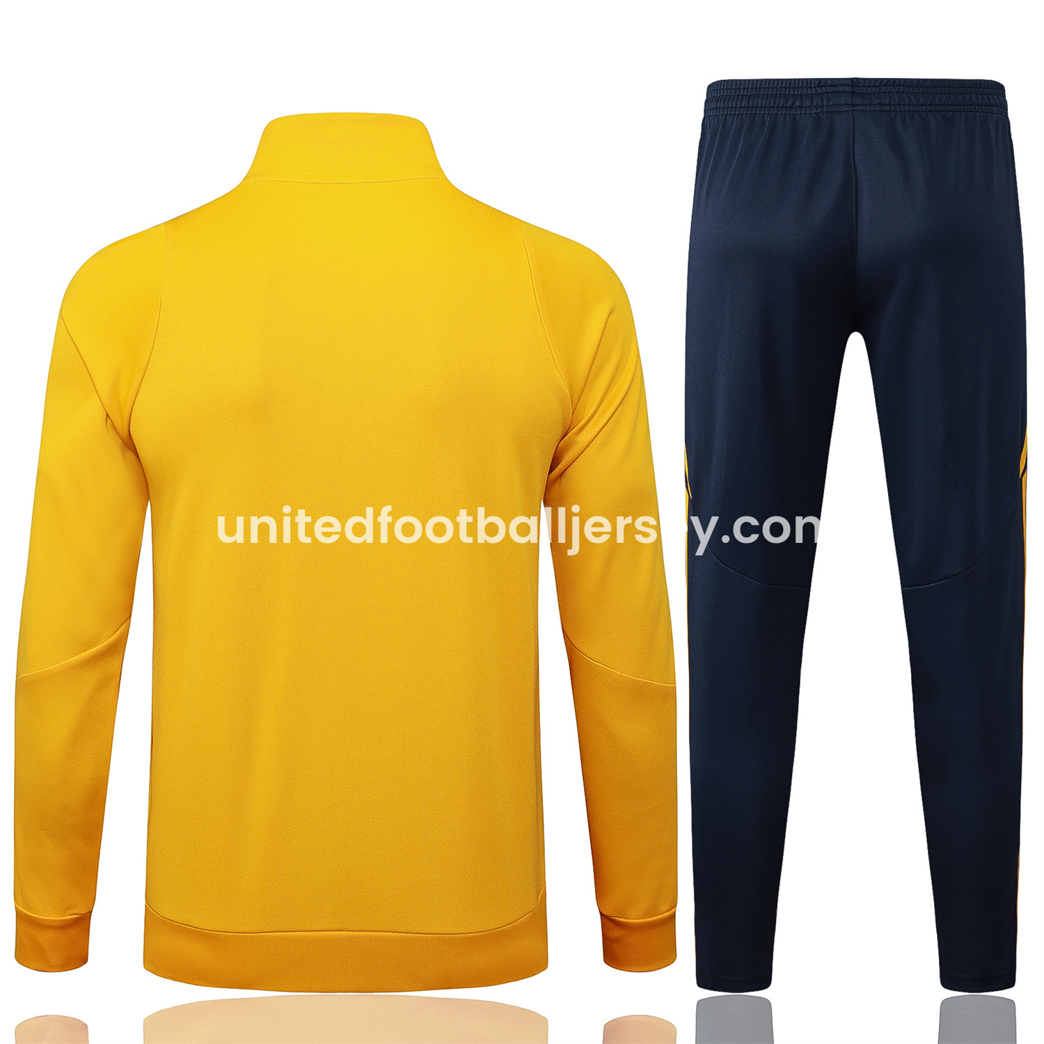 Boca Juniors 24-25 Jacket Training Tracksuit - Yellow Top and Pants - Unitedfutballjersey