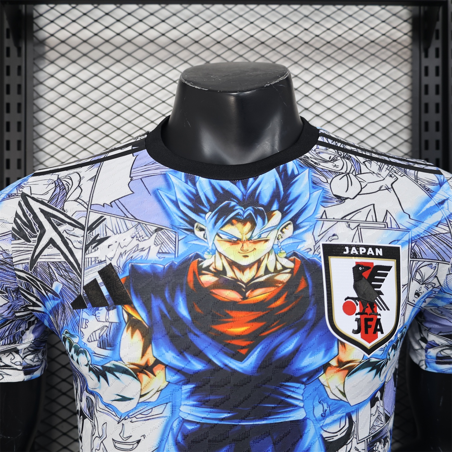 Japan 25-26 Blue Super Saiyan God Special Edition Jersey - Player Version - Unitedfutballjersey