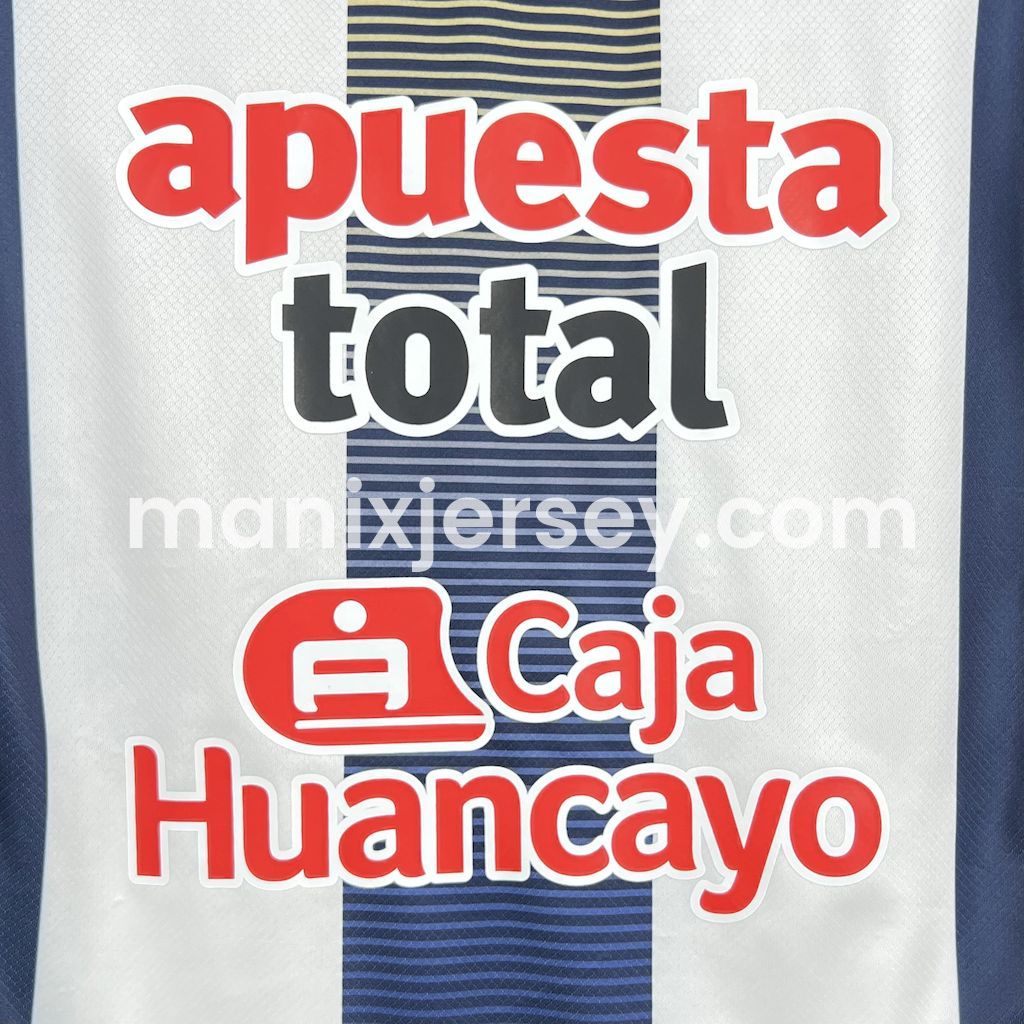 Alianza Lima 25-26 Home Jersey - Fans Version - Unitedfutballjersey