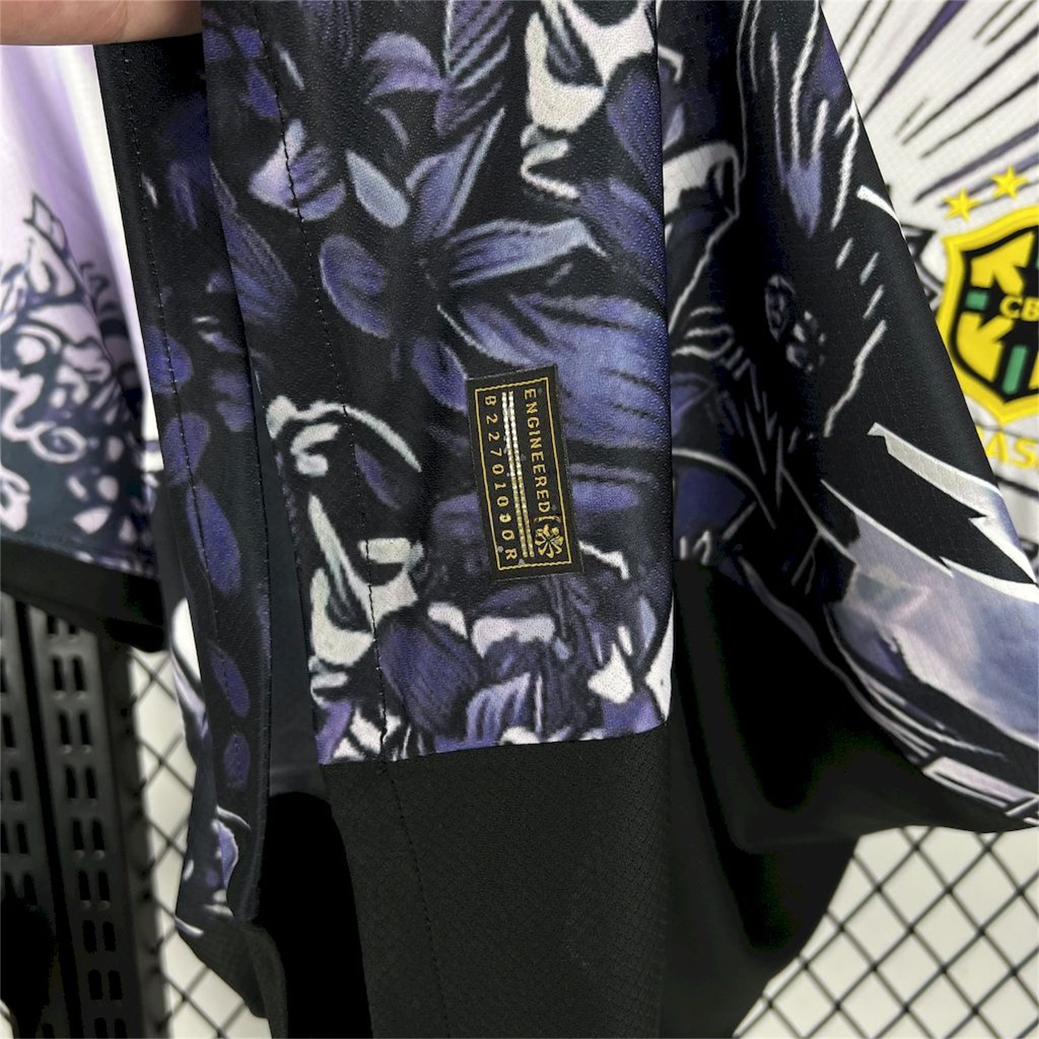 Brazil 25-26 Dark Purple Jesus Statue Special Jersey - Fans Version - Unitedfutballjersey