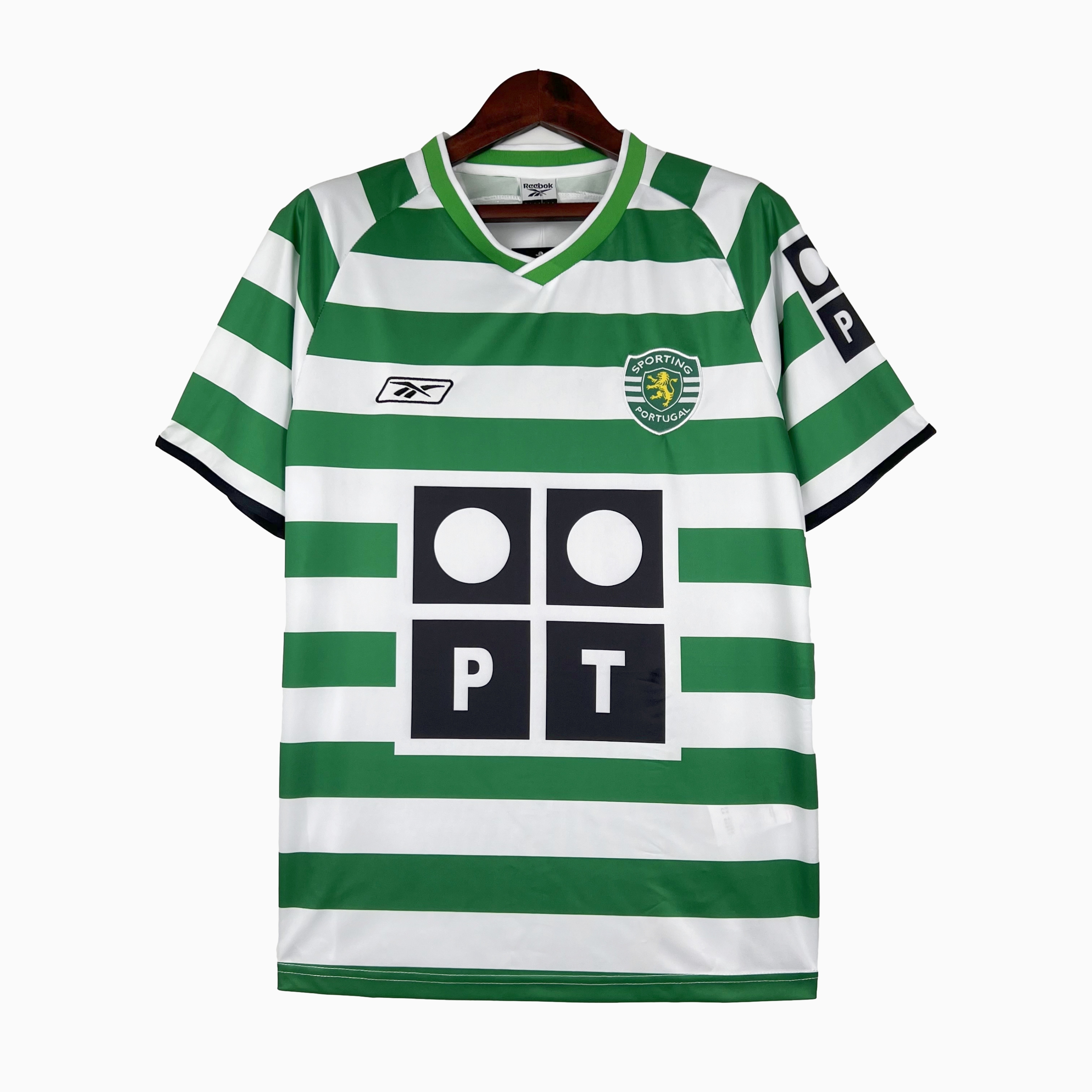 Retro Sporting CP 03-04 Home Stadium Jersey - Unitedfutballjersey