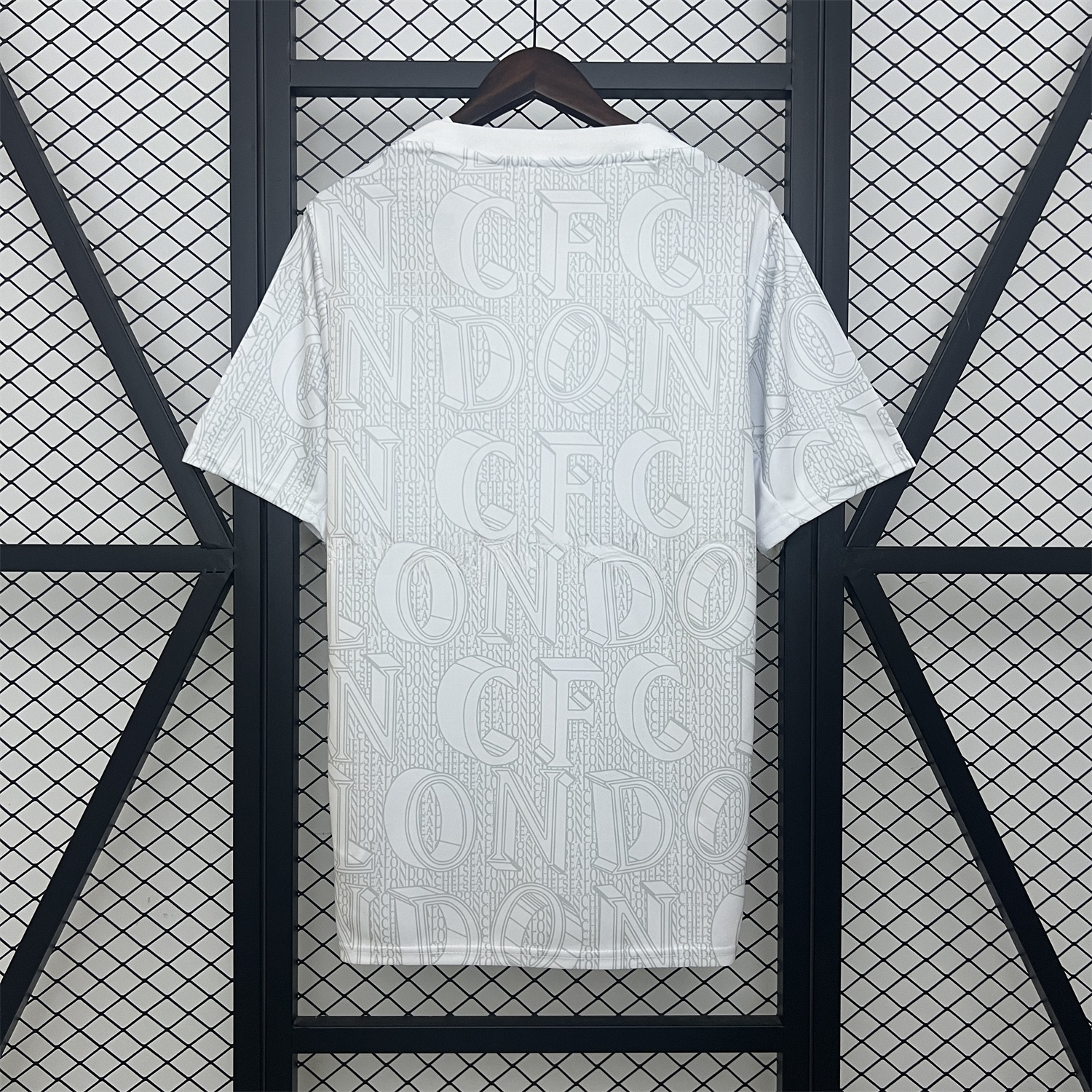 C.H.E.L.S.E.A 25-26 White Pre-Match Training Jersey - Fans Version - Unitedfutballjersey