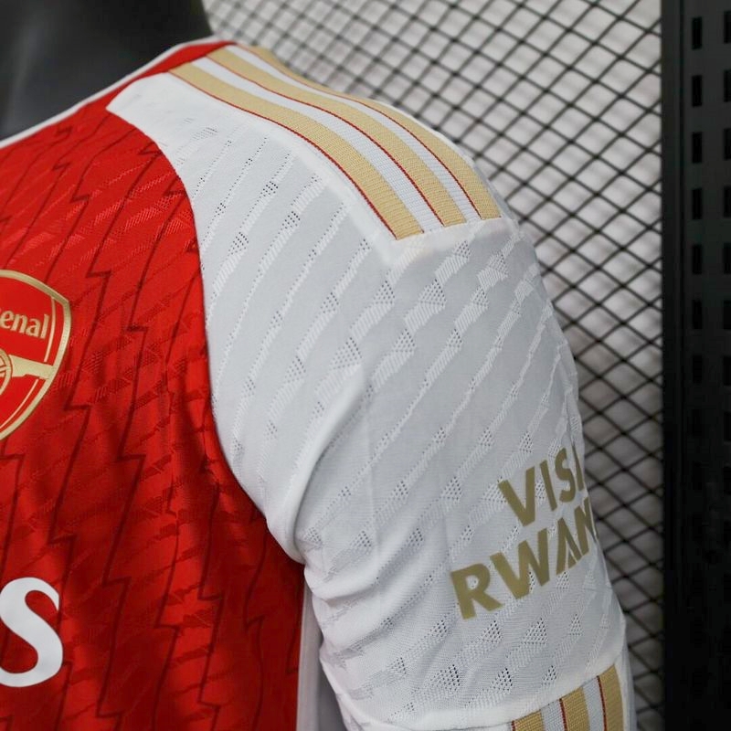 Arsenal 23-24 Home Long Sleeve Jersey - Player Version - Unitedfutballjersey