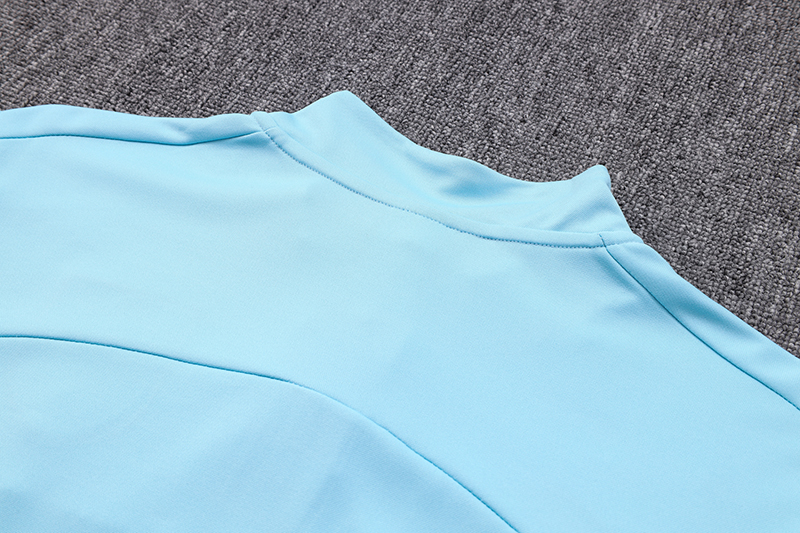 West Ham United 23-24 Long Sleeve Training Set -Light Blue - Unitedfutballjersey