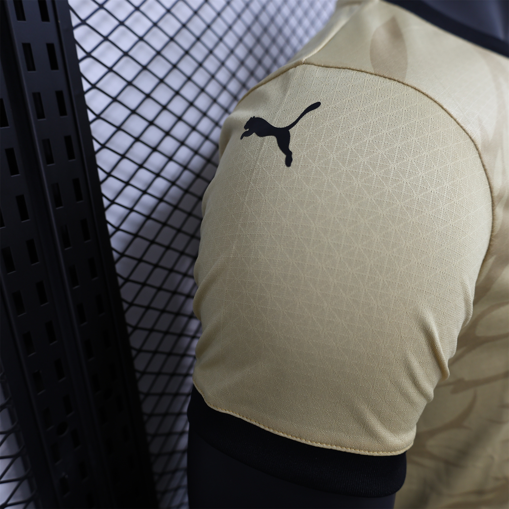 Manchester City 24-25 Gold and Black Loong Jersey - Player Version - Unitedfutballjersey