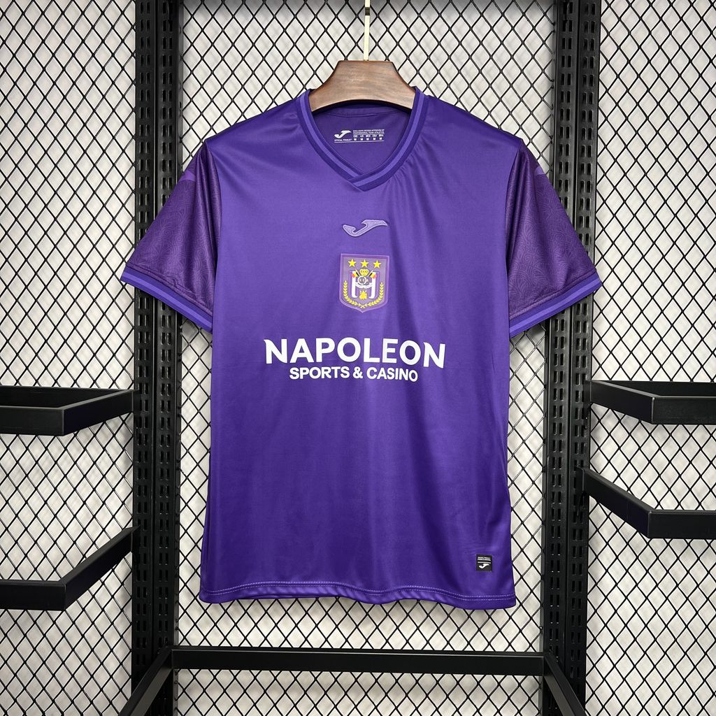 R.S.C. Anderlecht 24-25 Home Stadium Jersey - Fans Version - Unitedfutballjersey