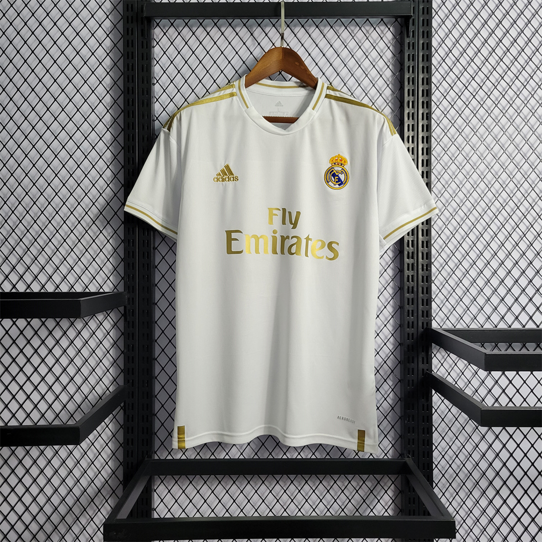 Retro Real Madrid 19-20 Home Stadium Jersey - Unitedfutballjersey