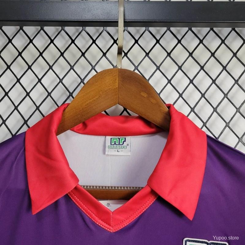 Retro Fiorentina 1984-85 Home Stadium Jersey - Unitedfutballjersey