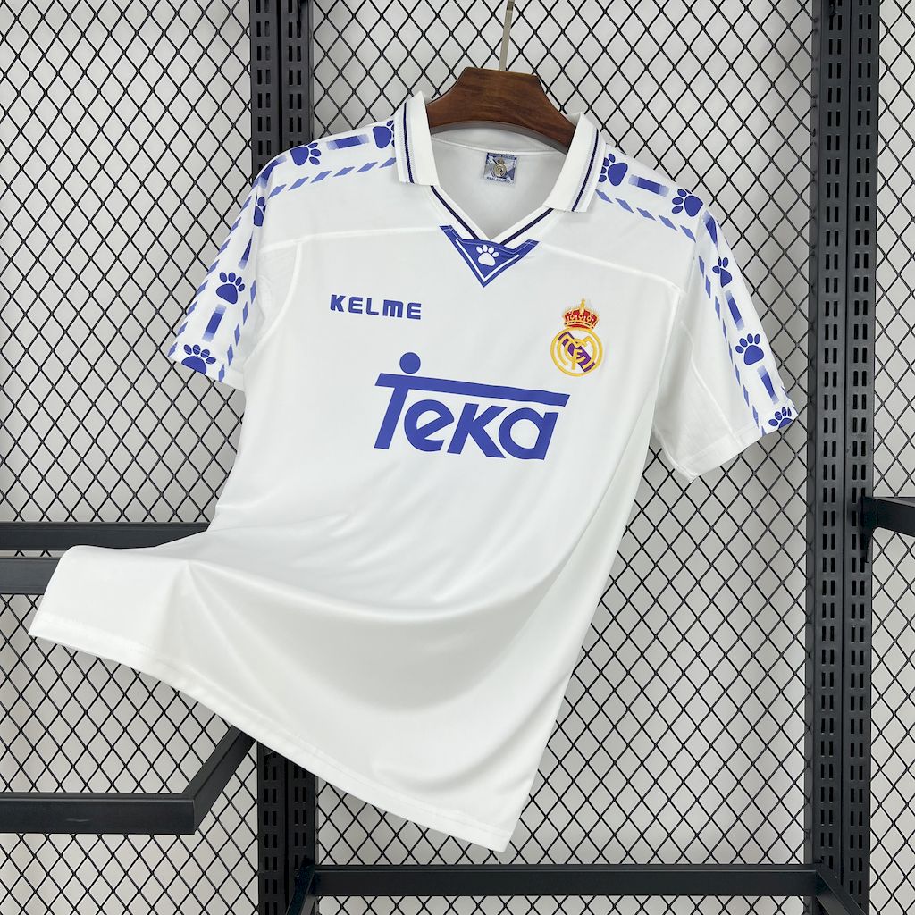 Retro Real Madrid 96-97 Home Stadium Jersey - Unitedfutballjersey