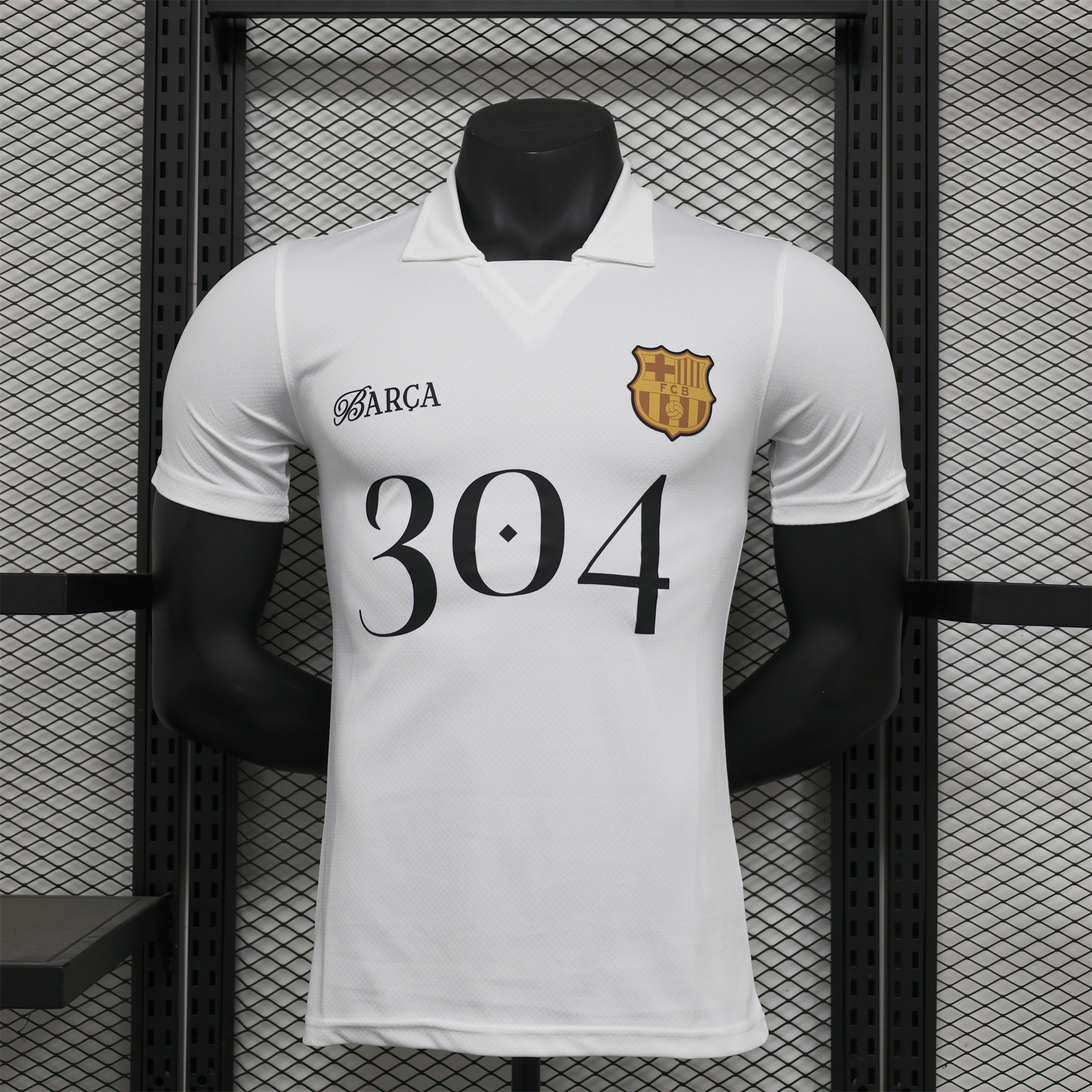 B.A.R.S.A 24-25 Yamal Anniversary White Jersey - Player Version - Unitedfutballjersey