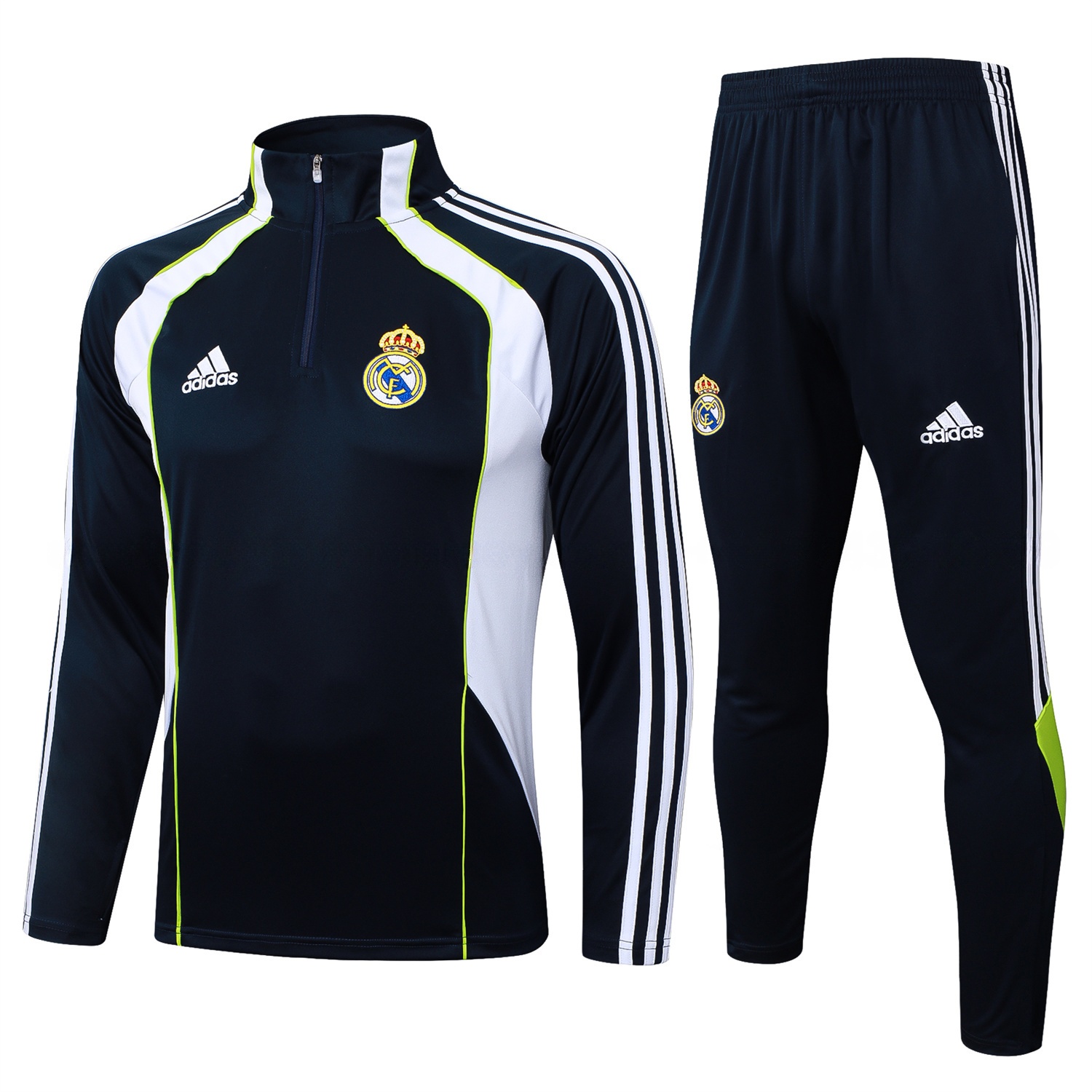 Real Madrid 25-26 Long Sleeve Training Set - Deep Blue Urban Purist Style - Unitedfutballjersey