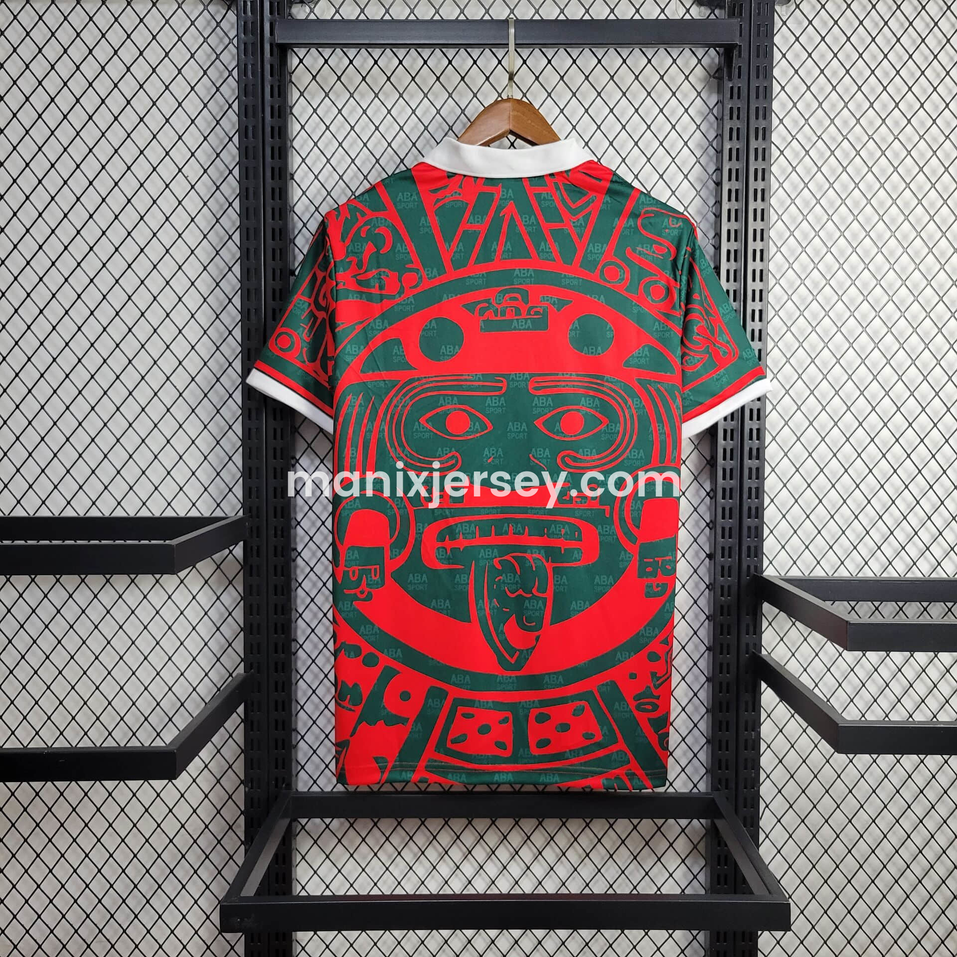 Retro Mexico 1997 Third Red Jersey - Unitedfutballjersey