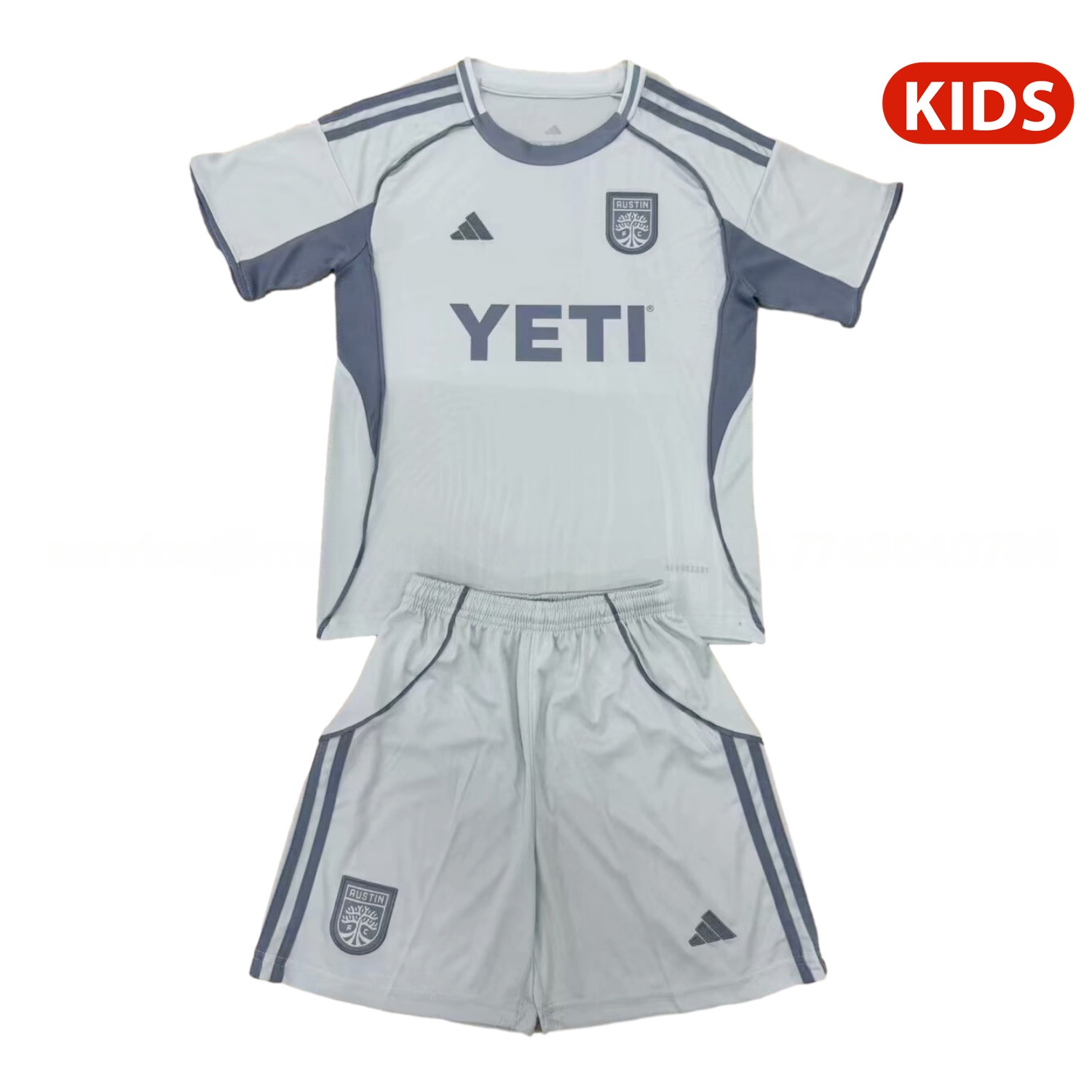 Austin 25-26 Pre-Match Training Kids Kit - Unitedfutballjersey